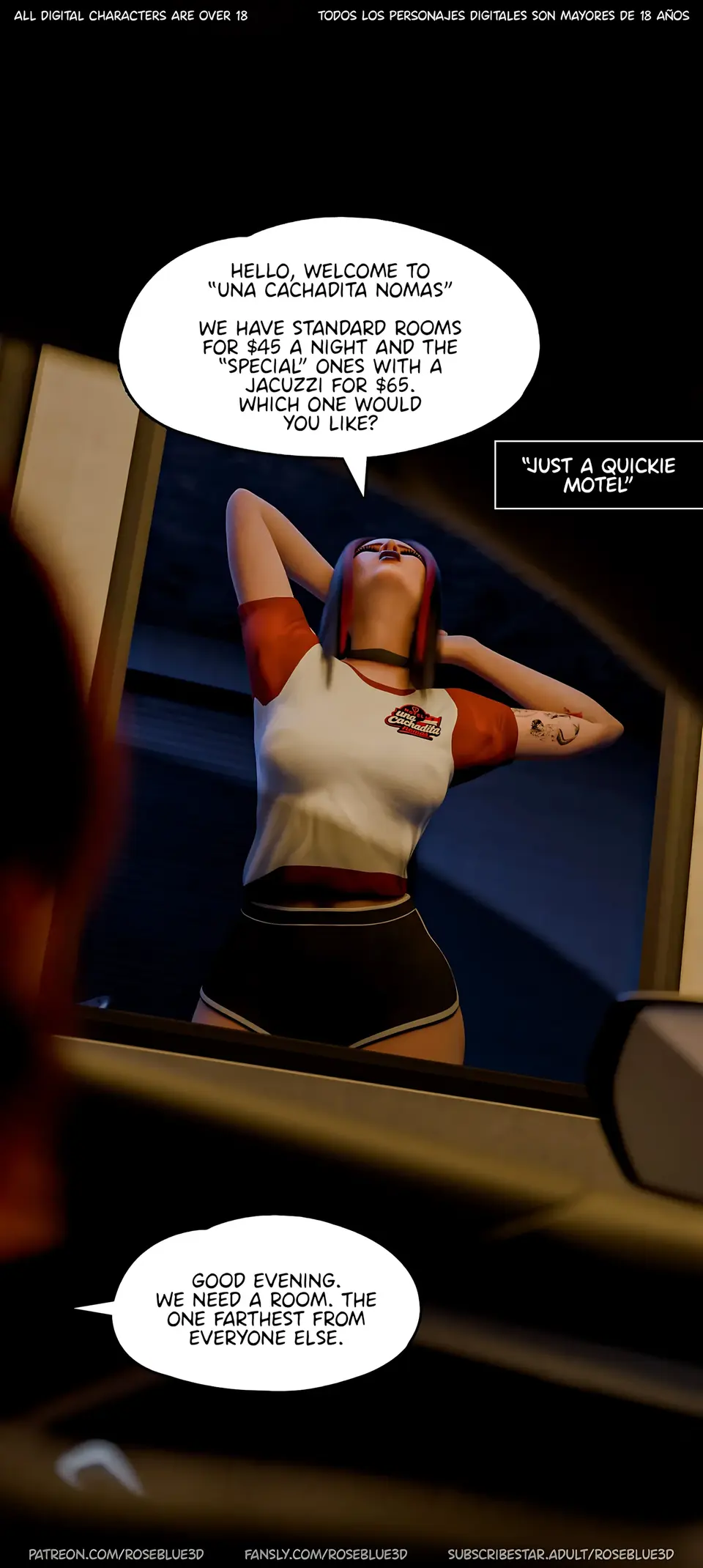 My Neighbor’s Widow 21-56 [RoseBlue3D] porn comic — Season 1, Chapter 39, page 14