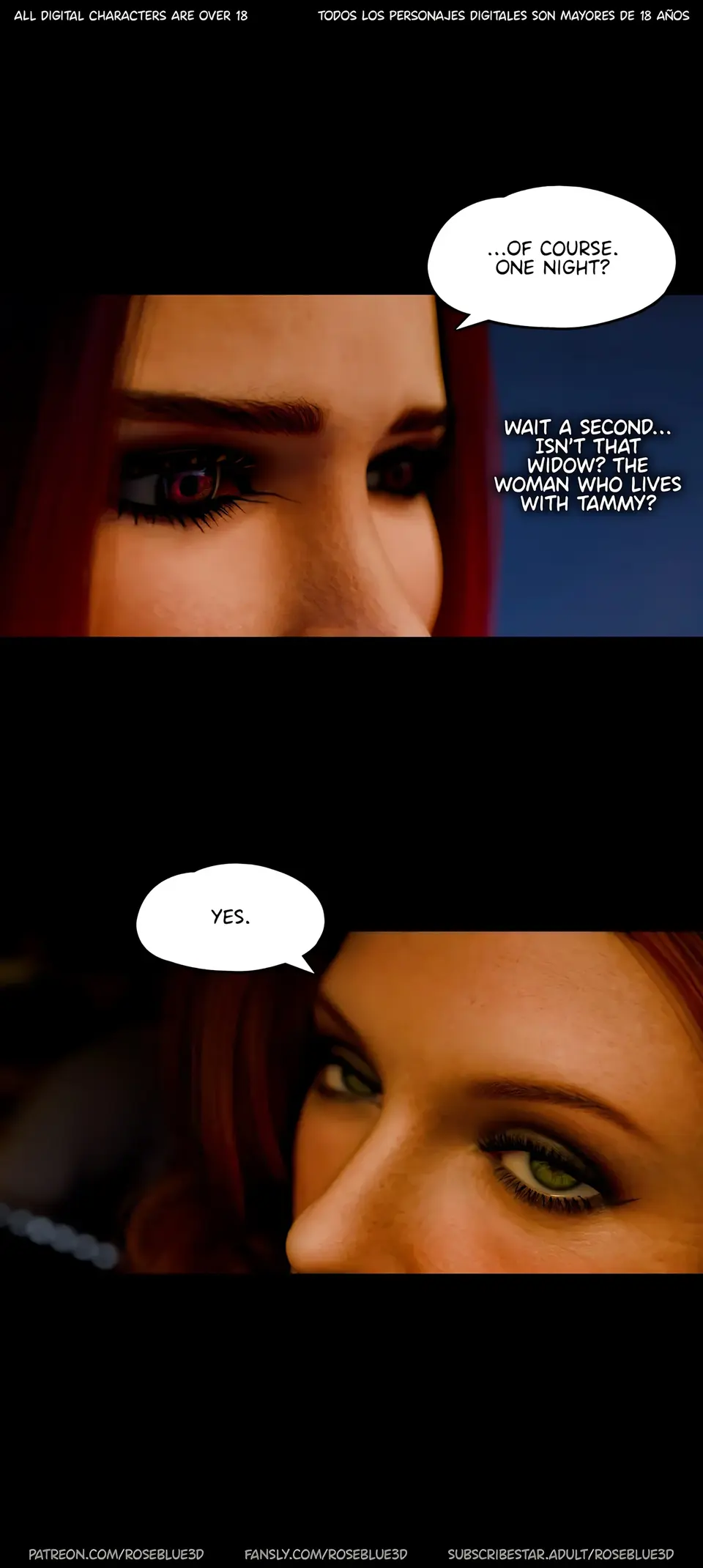 My Neighbor’s Widow 21-56 [RoseBlue3D] porn comic — Season 1, Chapter 39, page 15