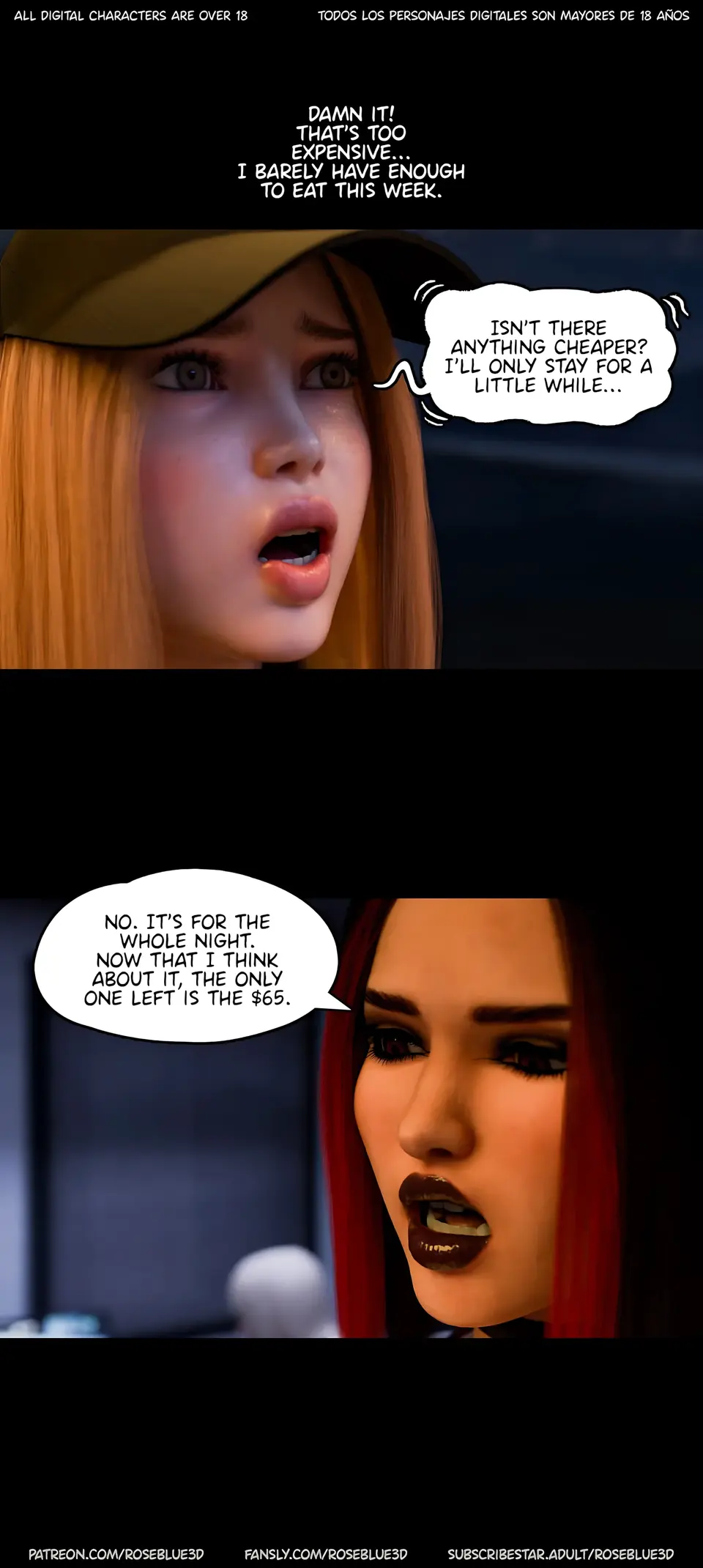 My Neighbor’s Widow 21-56 [RoseBlue3D] porn comic — Season 1, Chapter 39, page 21