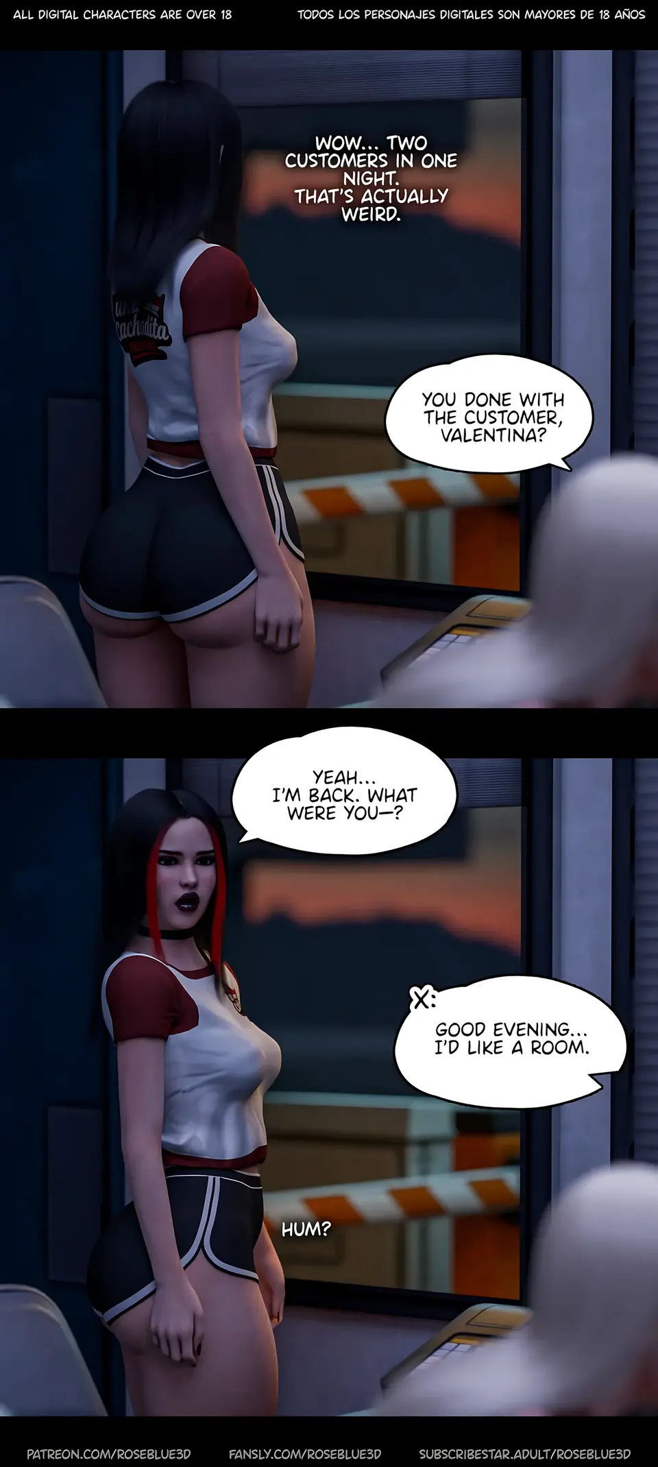 My Neighbor’s Widow 21-56 [RoseBlue3D] porn comic — Season 1, Chapter 39, page 23