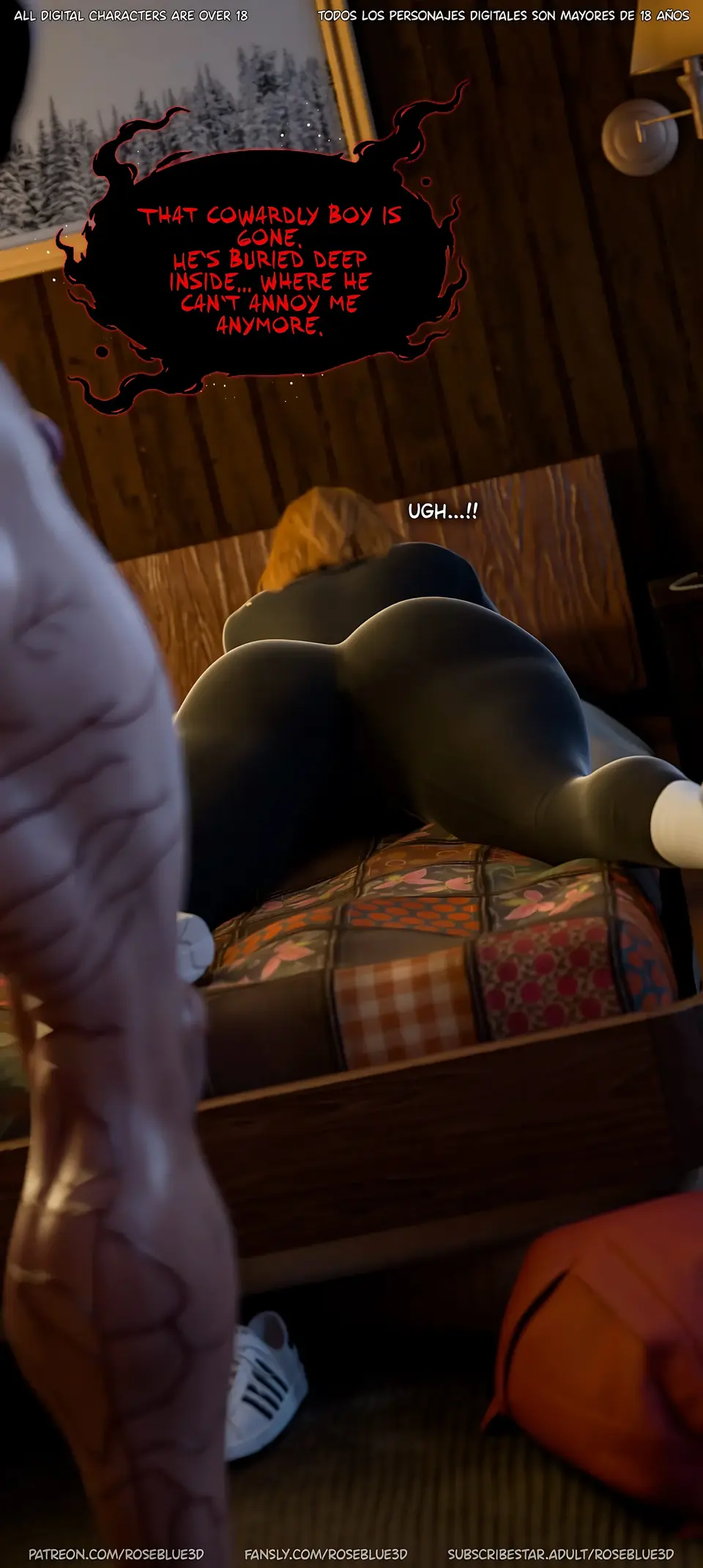 My Neighbor’s Widow 21-56 [RoseBlue3D] porn comic — Season 1, Chapter 39, page 32