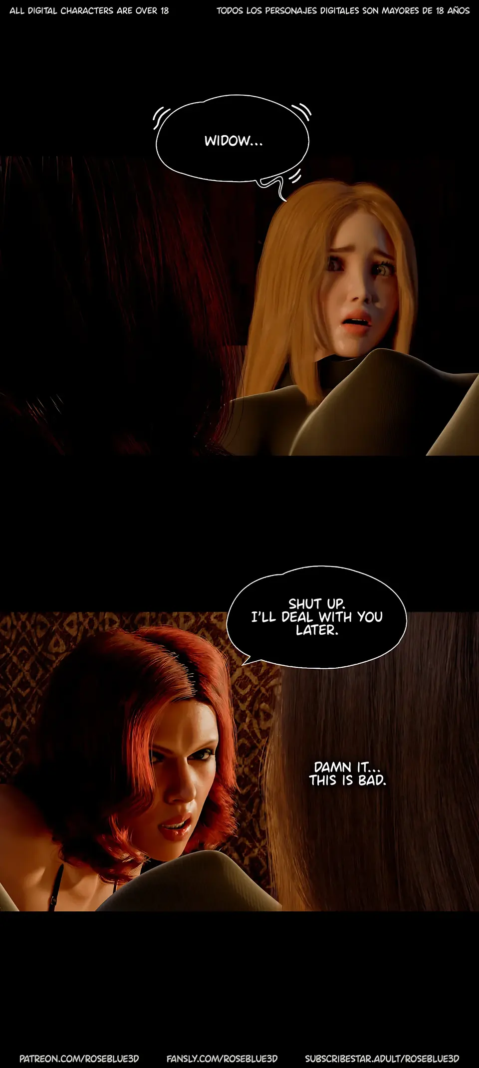 My Neighbor’s Widow 21-56 [RoseBlue3D] porn comic — Season 1, Chapter 39, page 42
