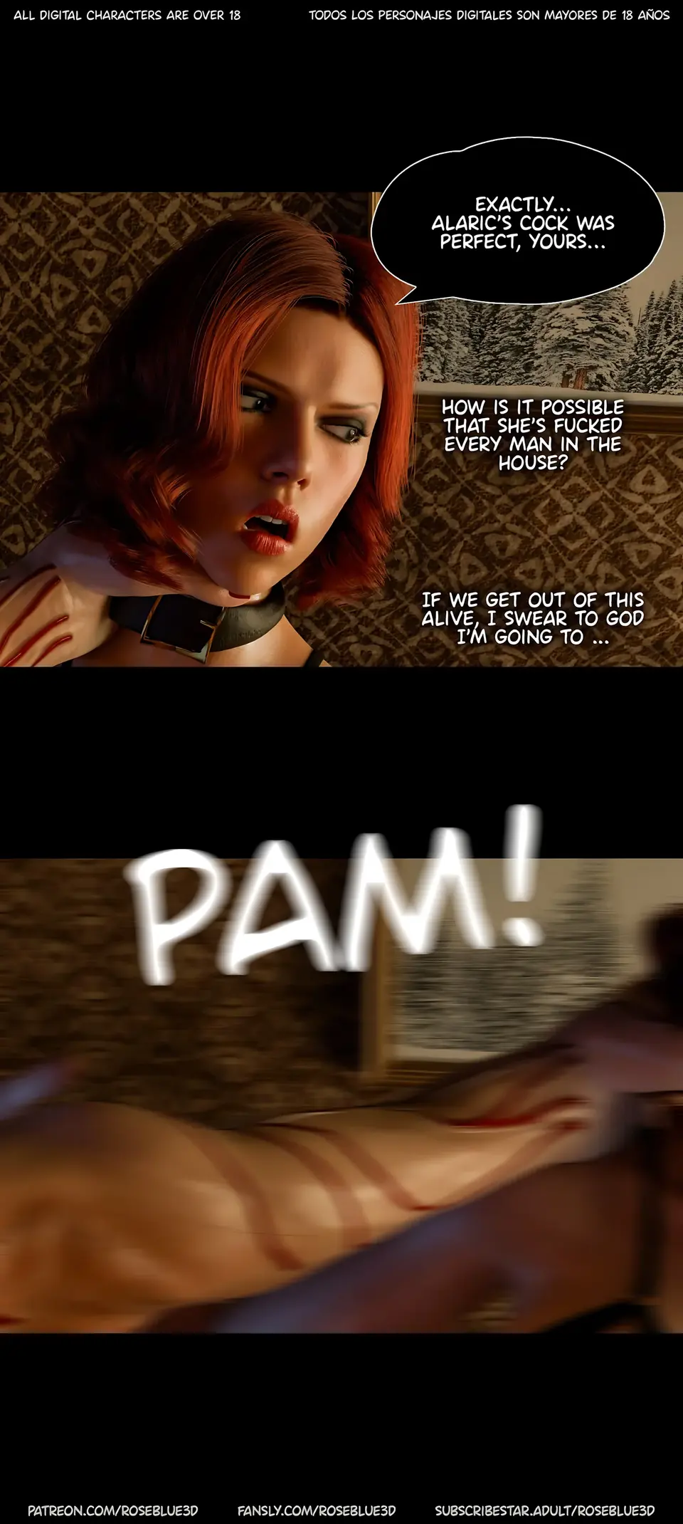 My Neighbor’s Widow 21-56 [RoseBlue3D] porn comic — Season 1, Chapter 39, page 60