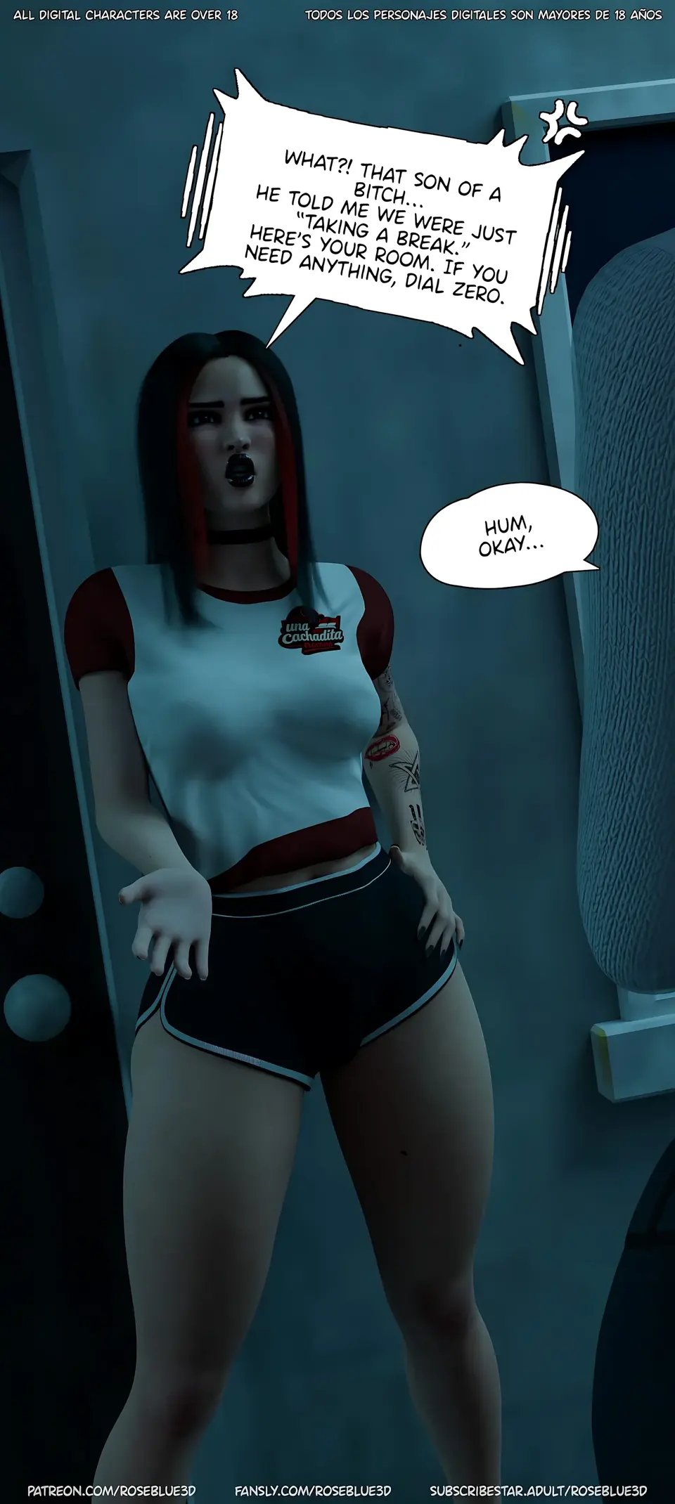 My Neighbor’s Widow 21-56 [RoseBlue3D] porn comic — Season 1, Chapter 39, page 116