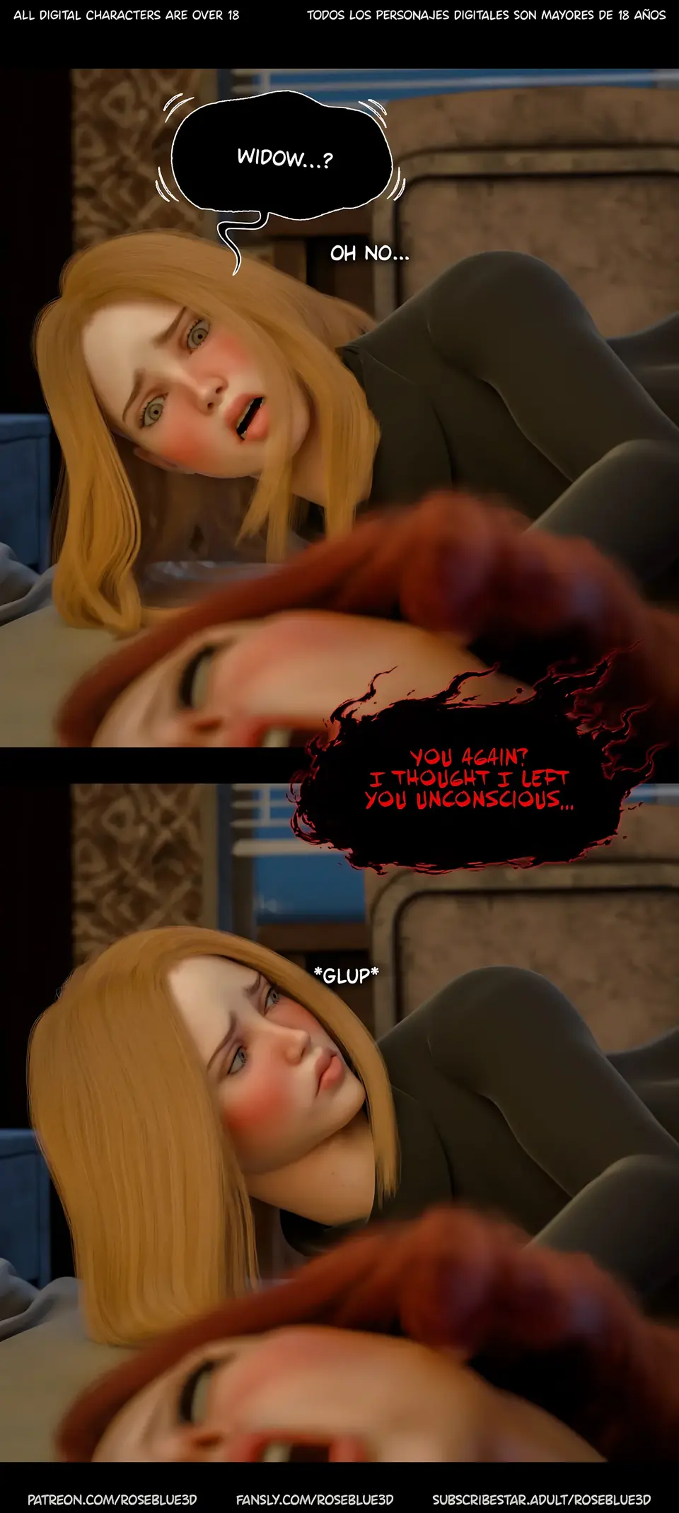 My Neighbor’s Widow 21-56 [RoseBlue3D] porn comic — Season 1, Chapter 39, page 151