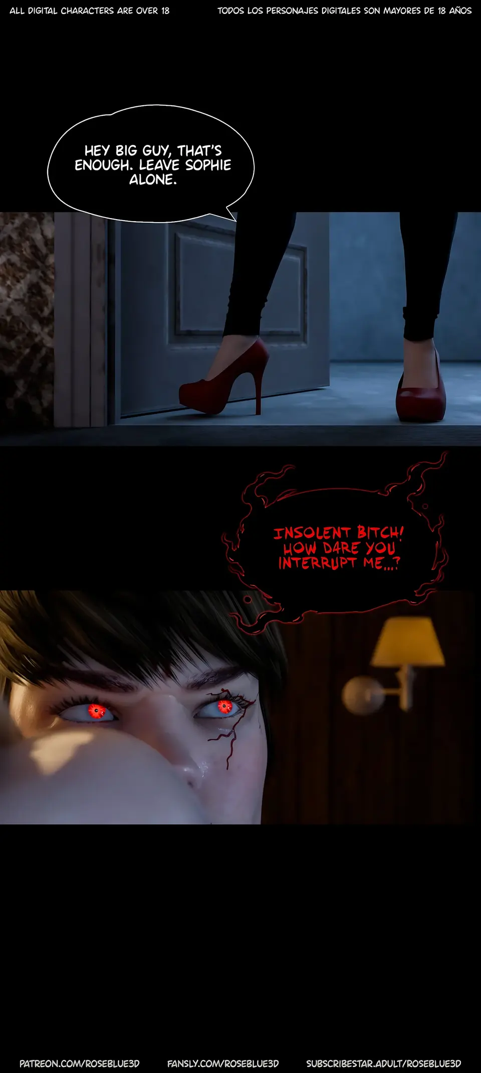 My Neighbor’s Widow 21-56 [RoseBlue3D] porn comic — Season 1, Chapter 39, page 154
