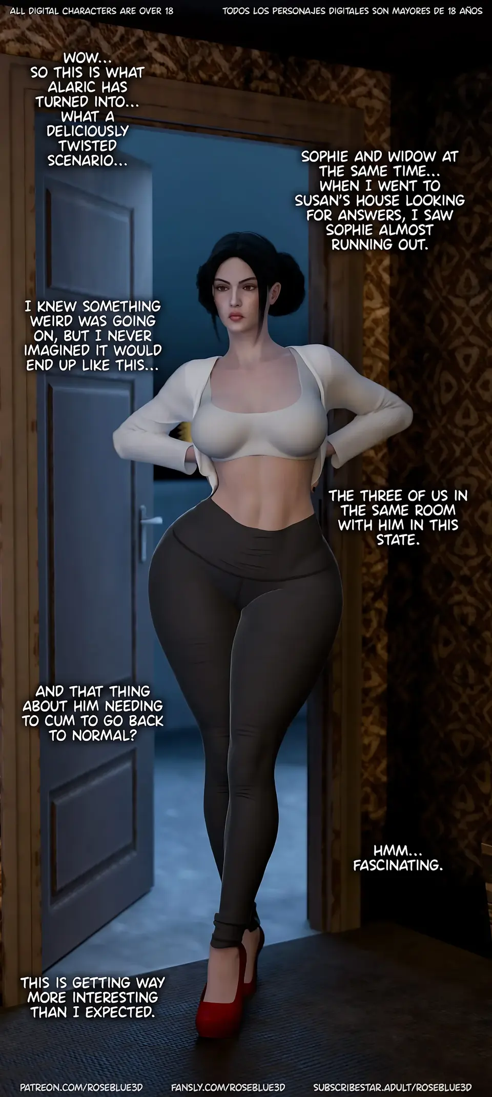 My Neighbor’s Widow 21-56 [RoseBlue3D] porn comic — Season 1, Chapter 40, page 5