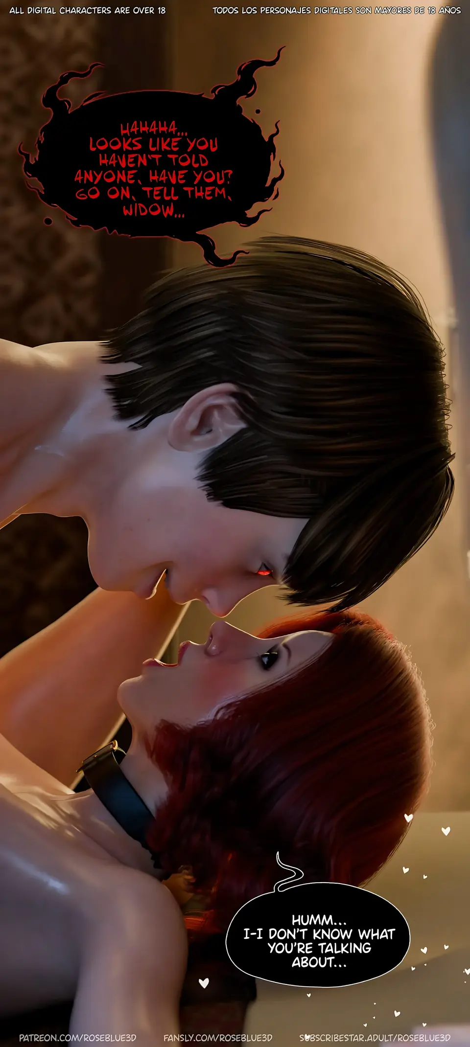 My Neighbor’s Widow 21-56 [RoseBlue3D] porn comic — Season 1, Chapter 40, page 81