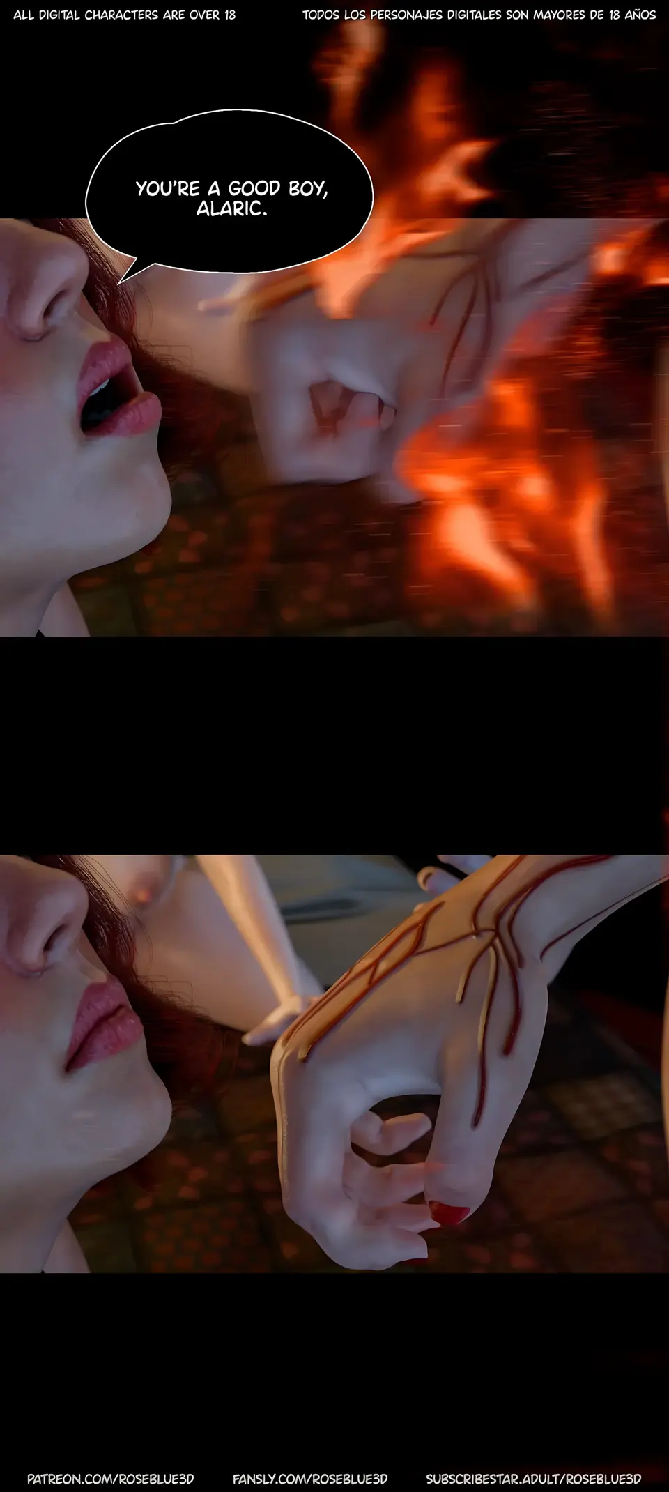 My Neighbor’s Widow 21-56 [RoseBlue3D] porn comic — Season 1, Chapter 40, page 122