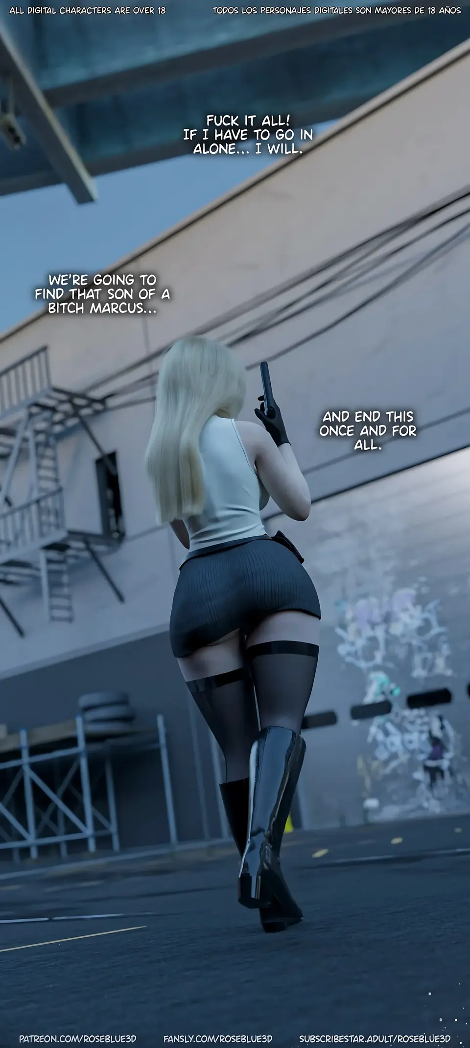 My Neighbor’s Widow 21-56 [RoseBlue3D] porn comic — Season 1, Chapter 40, page 182
