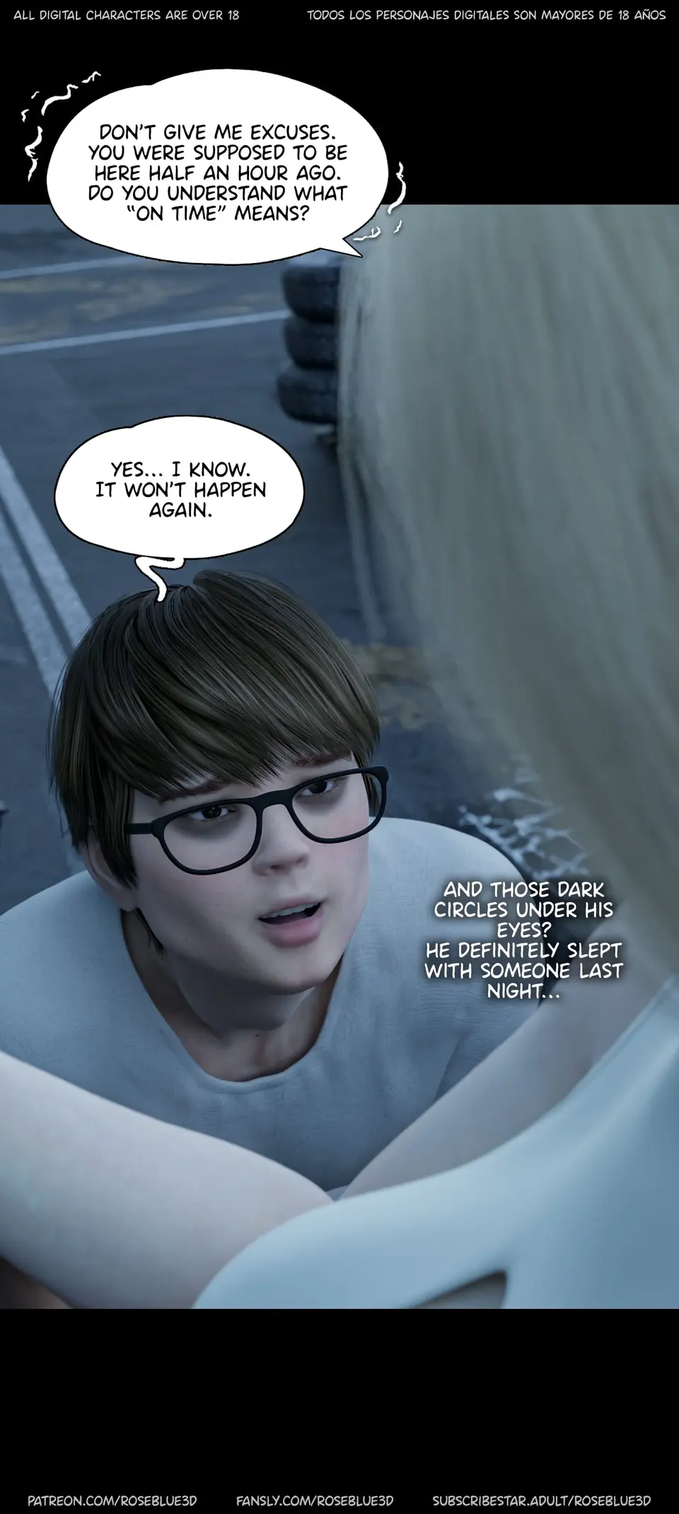 My Neighbor’s Widow 21-56 [RoseBlue3D] porn comic — Season 1, Chapter 41, page 44