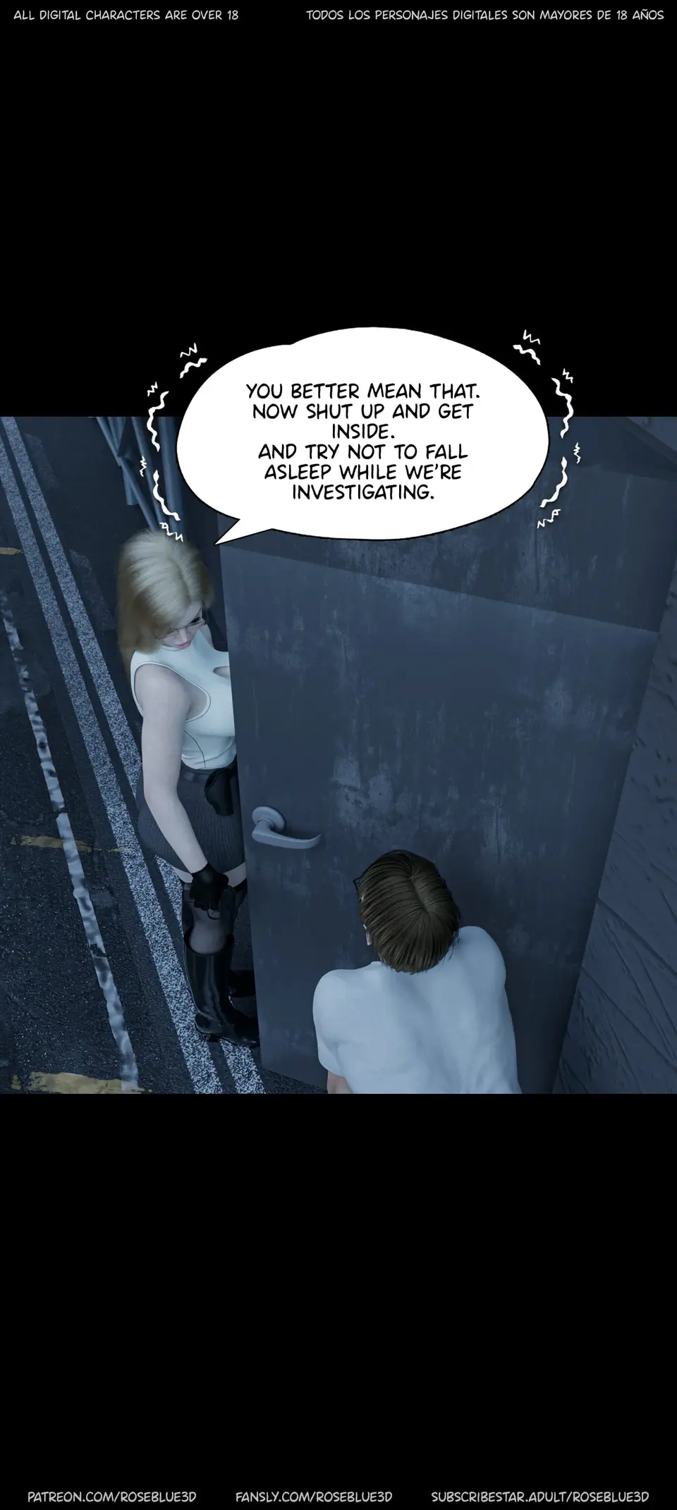 My Neighbor’s Widow 21-56 [RoseBlue3D] porn comic — Season 1, Chapter 41, page 45