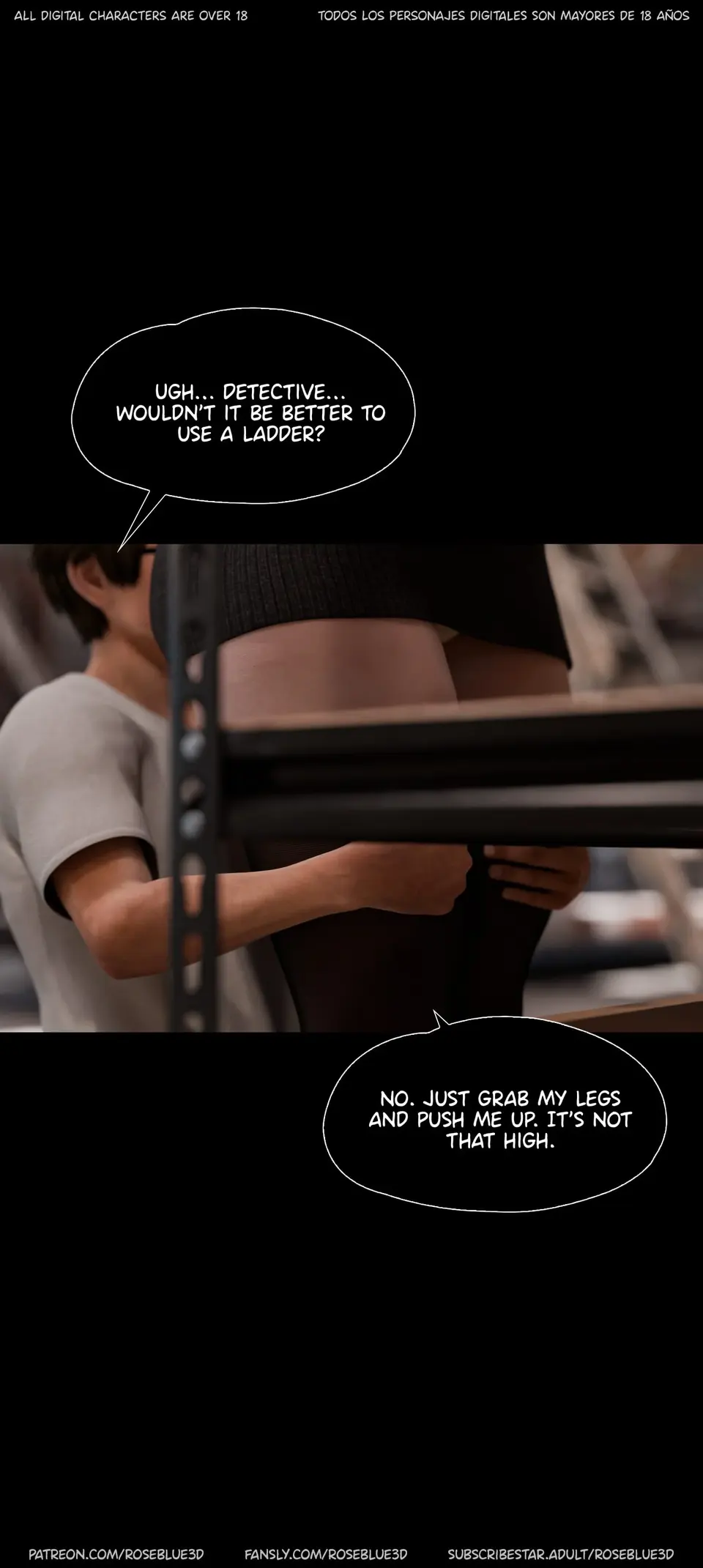 My Neighbor’s Widow 21-56 [RoseBlue3D] porn comic — Season 1, Chapter 41, page 78