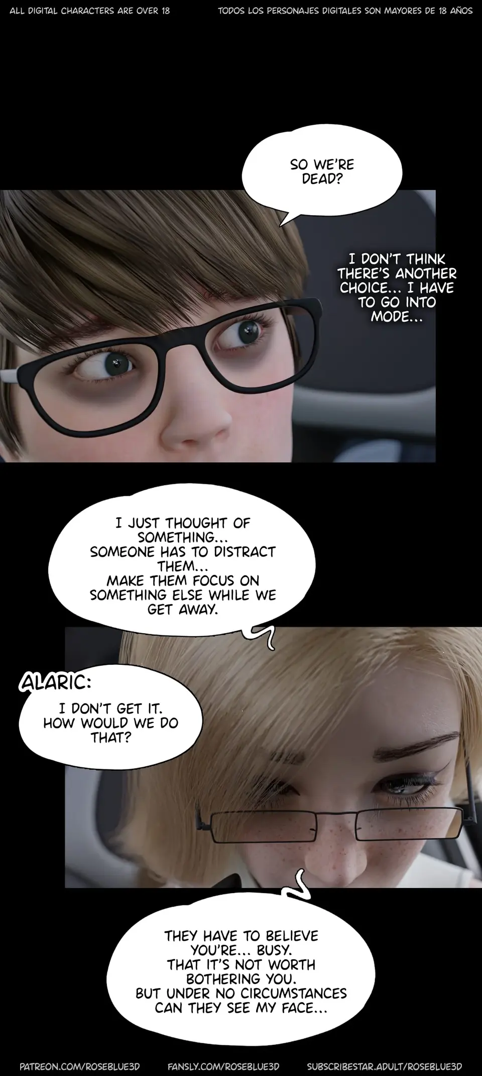 My Neighbor’s Widow 21-56 [RoseBlue3D] porn comic — Season 1, Chapter 41, page 98