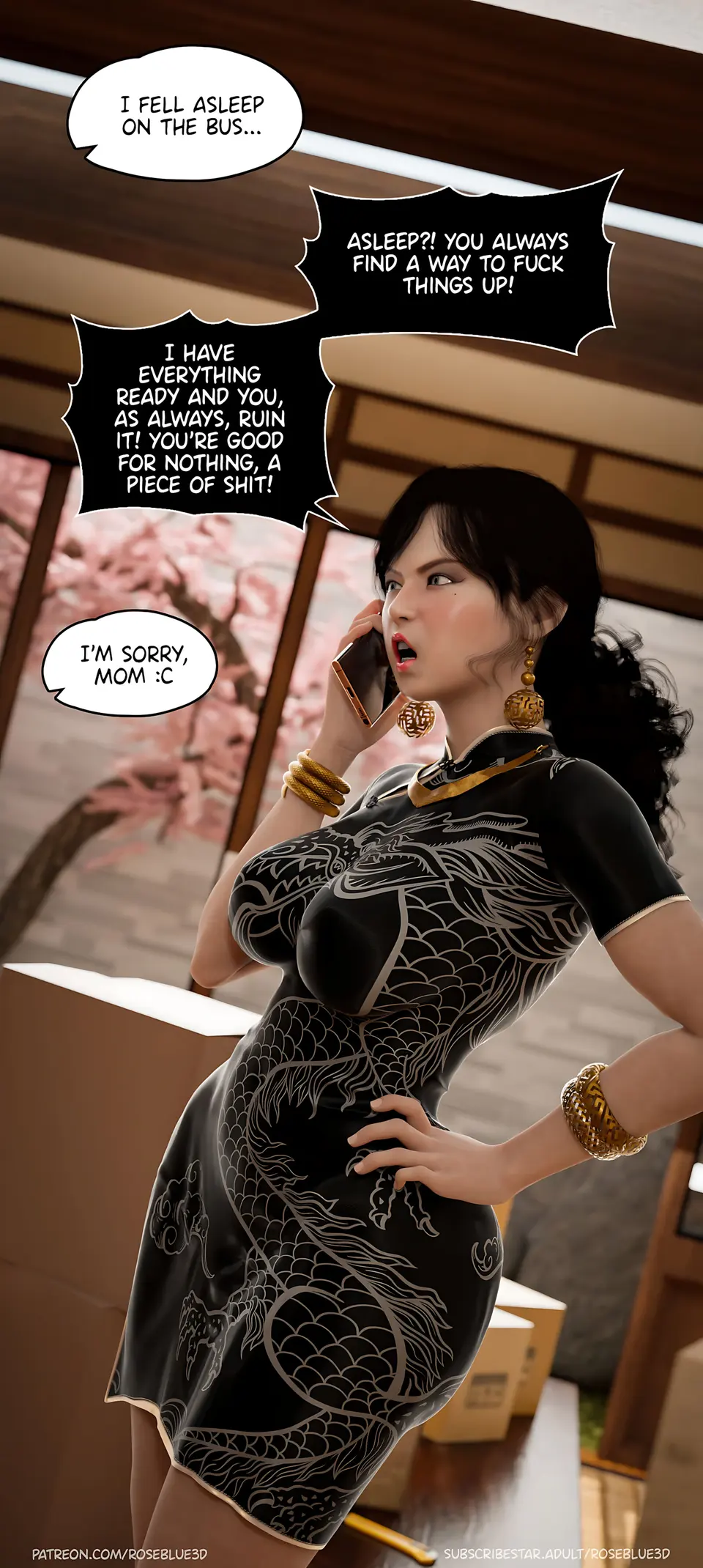 My Neighbor’s Widow 21-56 [RoseBlue3D] porn comic — Season 1, Chapter 5, page 6