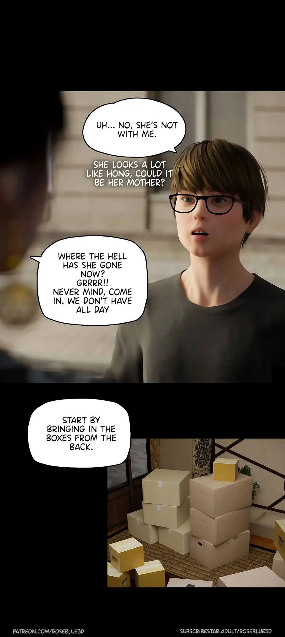 My Neighbor’s Widow 21-56 [RoseBlue3D] porn comic — Season 1, Chapter 6, page 6
