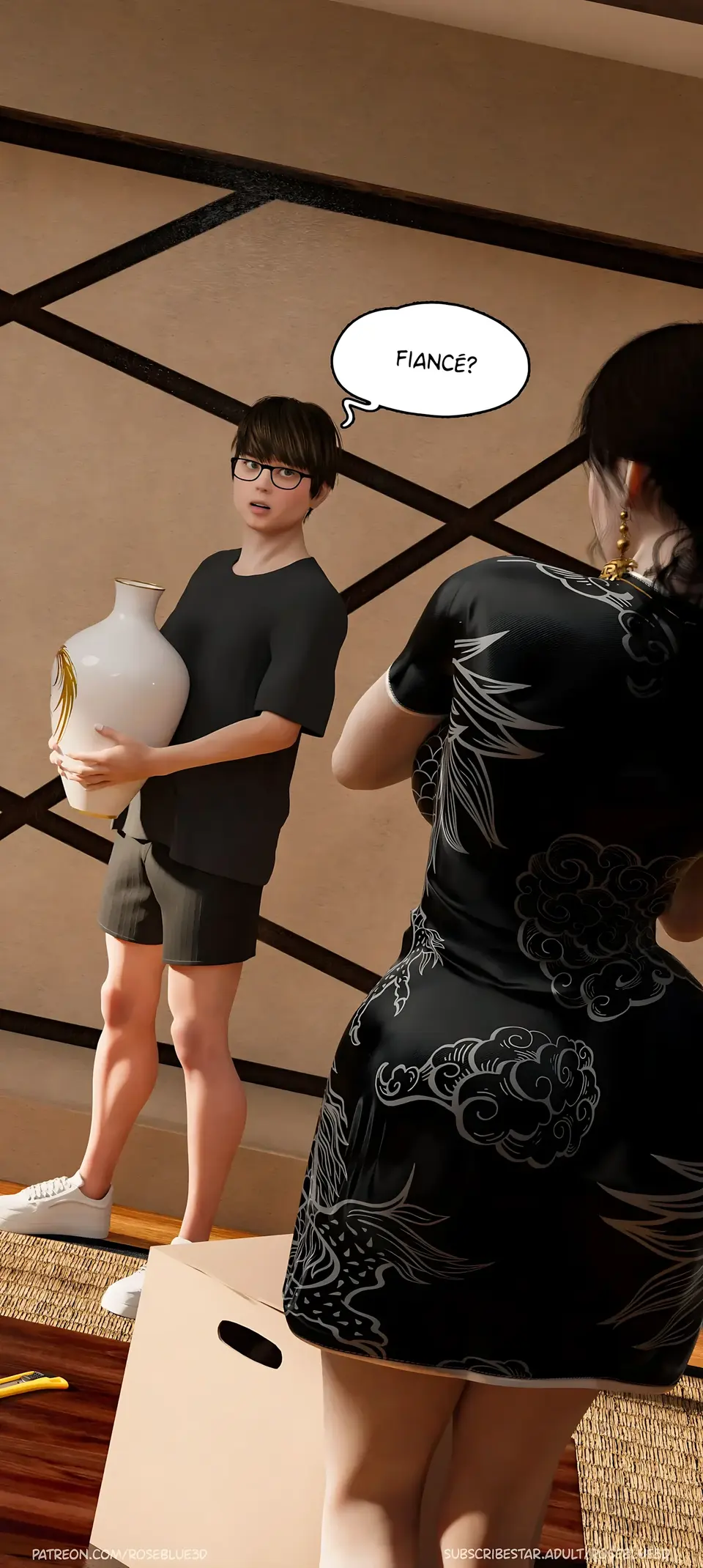 My Neighbor’s Widow 21-56 [RoseBlue3D] porn comic — Season 1, Chapter 6, page 18