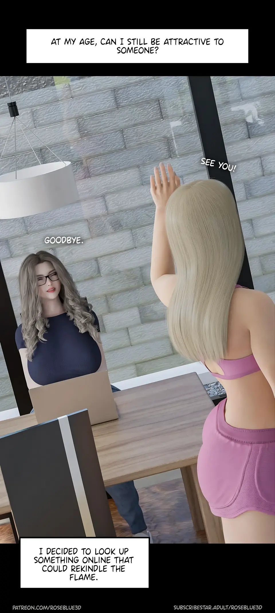 My Neighbor’s Widow 21-56 [RoseBlue3D] porn comic — Season 1, Chapter 6, page 37
