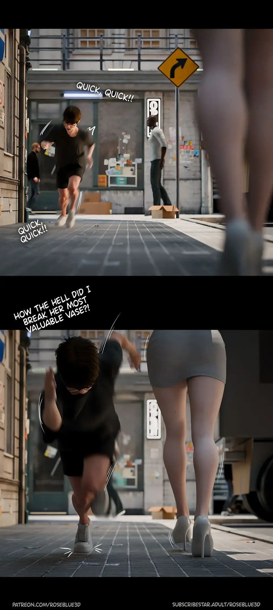 My Neighbor’s Widow 21-56 [RoseBlue3D] porn comic — Season 1, Chapter 6, page 59