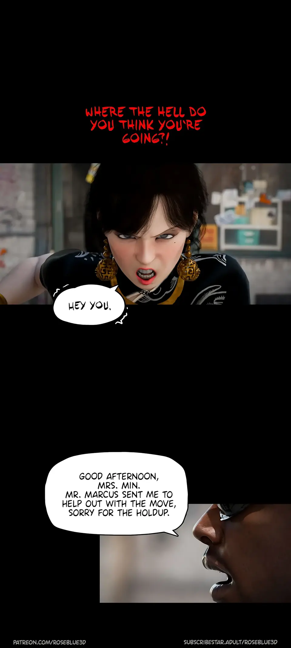 My Neighbor’s Widow 21-56 [RoseBlue3D] porn comic — Season 1, Chapter 6, page 74