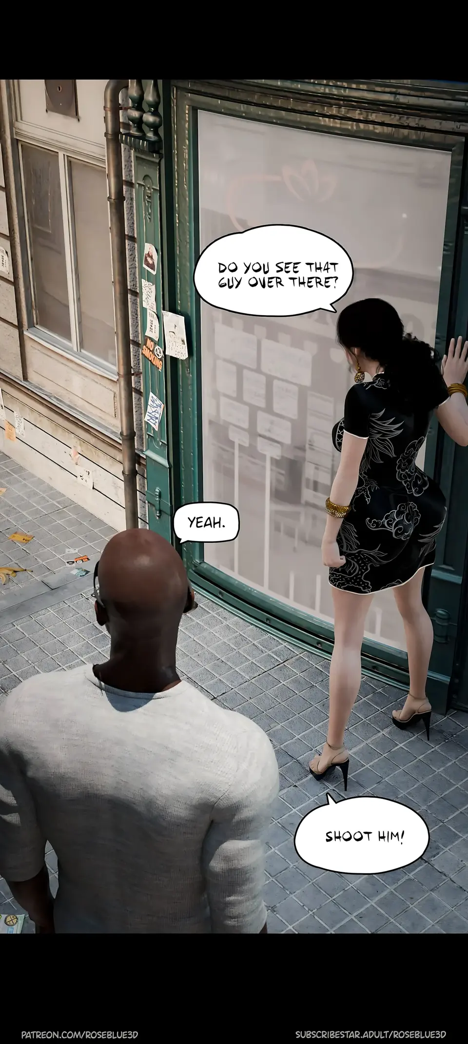 My Neighbor’s Widow 21-56 [RoseBlue3D] porn comic — Season 1, Chapter 6, page 75
