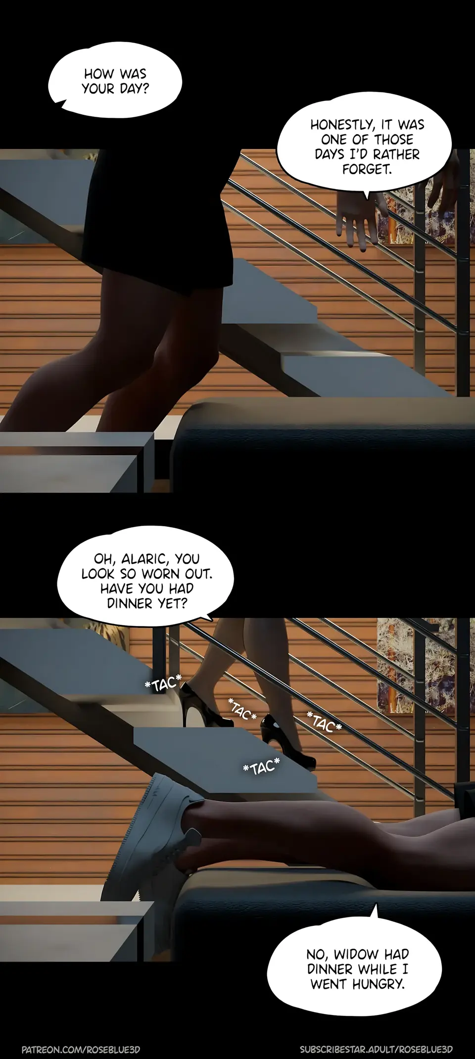 My Neighbor’s Widow 21-56 [RoseBlue3D] porn comic — Season 1, Chapter 6, page 97