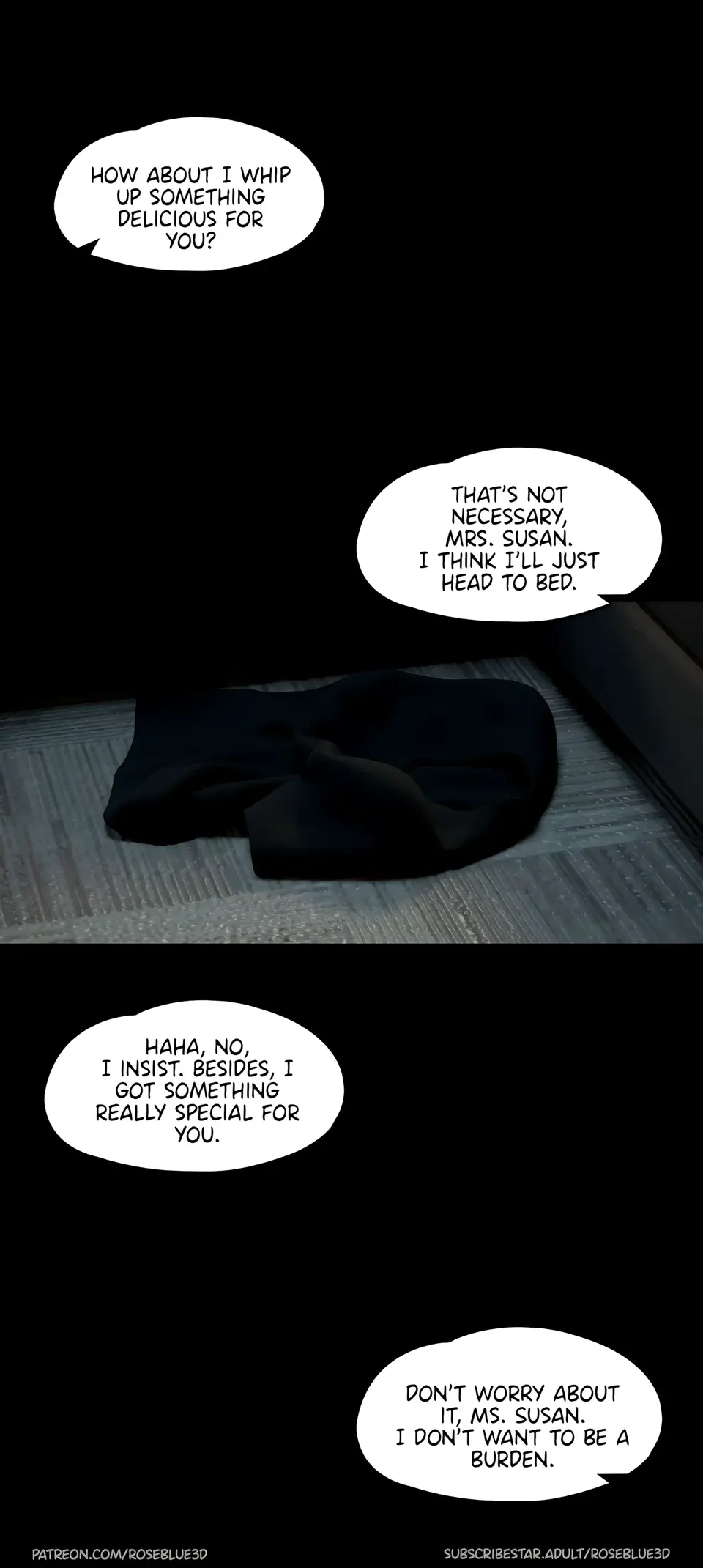 My Neighbor’s Widow 21-56 [RoseBlue3D] porn comic — Season 1, Chapter 6, page 98