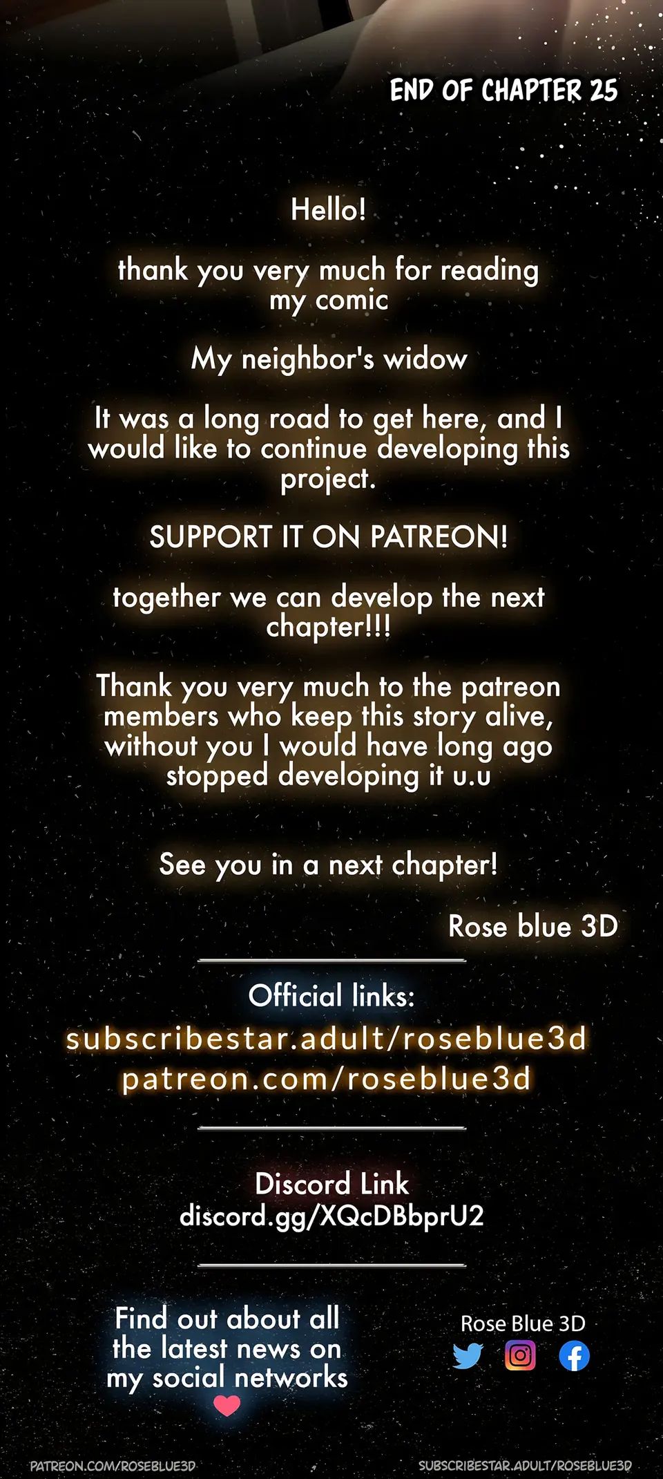 My Neighbor’s Widow 21-56 [RoseBlue3D] porn comic — Season 1, Chapter 6, page 103