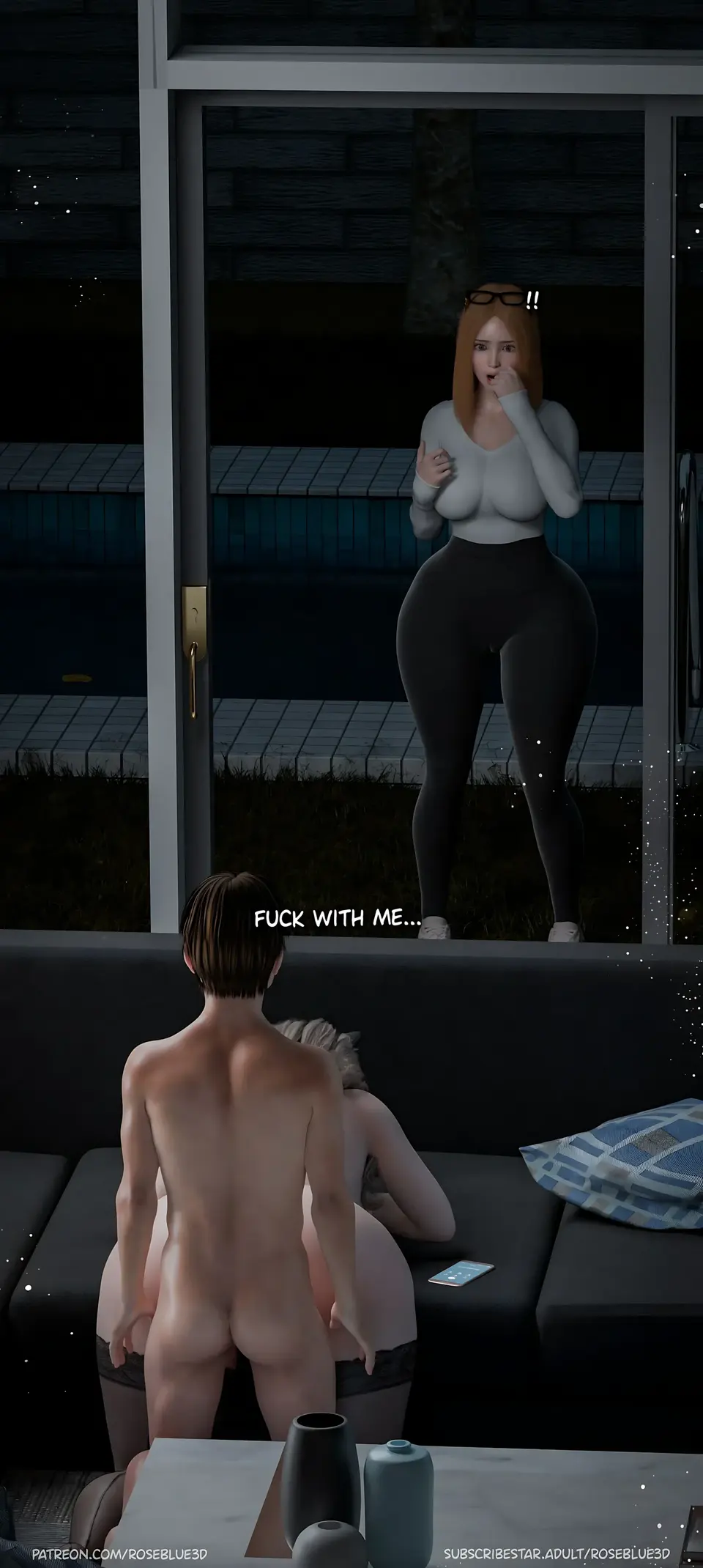 My Neighbor’s Widow 21-56 [RoseBlue3D] porn comic — Season 1, Chapter 8, page 105