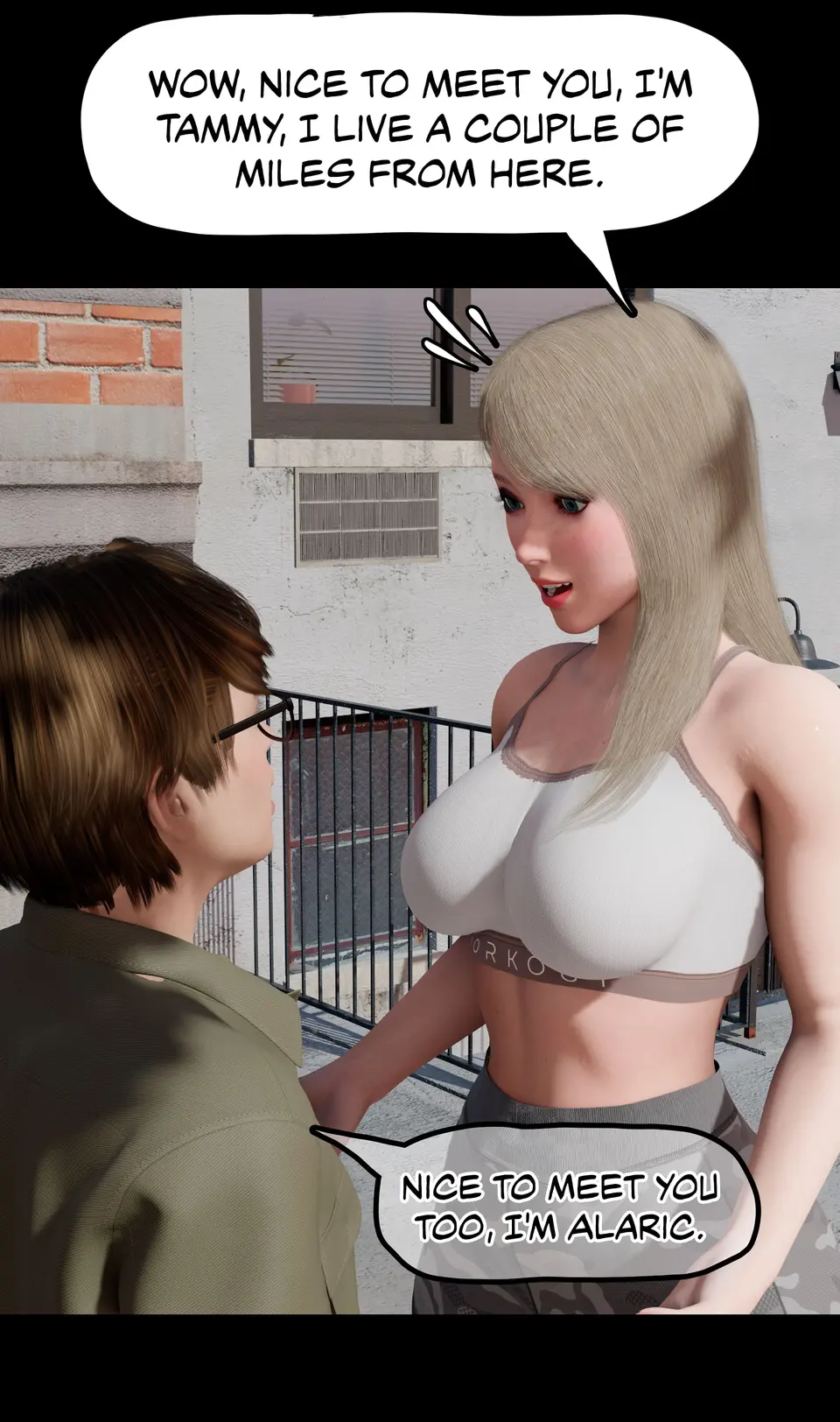 My Neighbor’s Widow [RoseBlue3D] porn comic — Season 1, Chapter 10, page 32