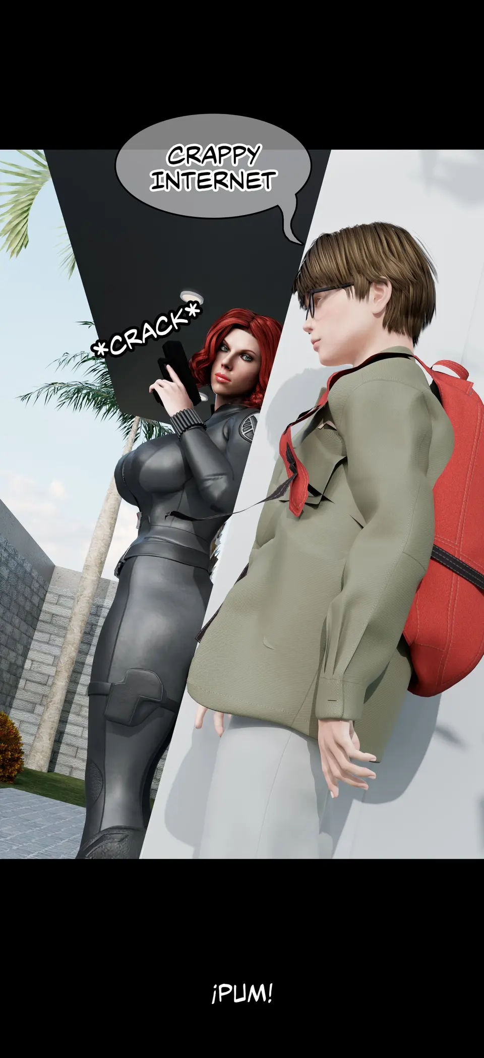 My Neighbor’s Widow [RoseBlue3D] porn comic — Season 1, Chapter 10, page 45