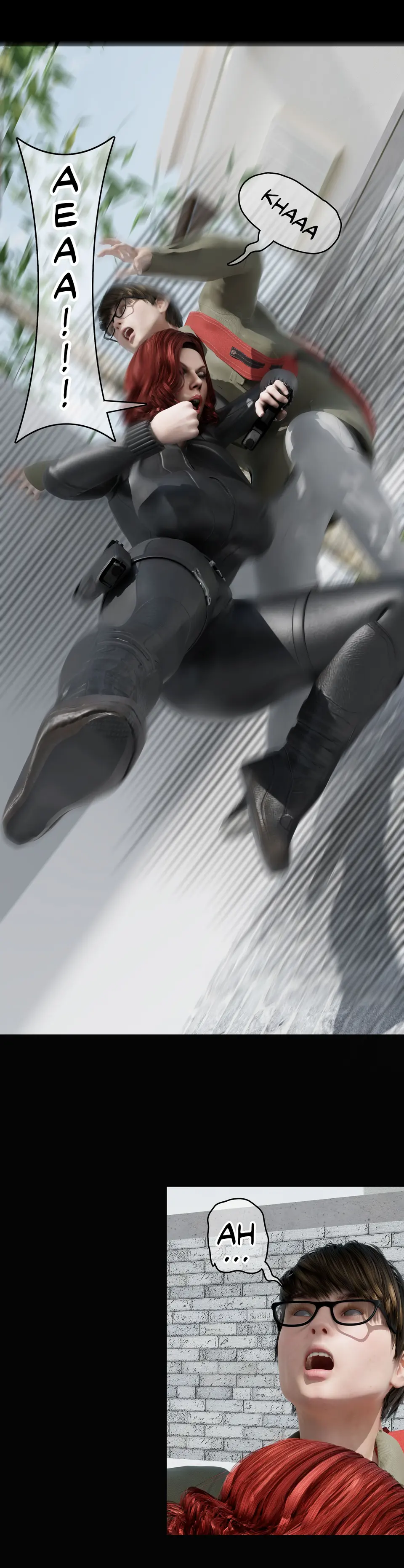 My Neighbor’s Widow [RoseBlue3D] porn comic — Season 1, Chapter 10, page 46