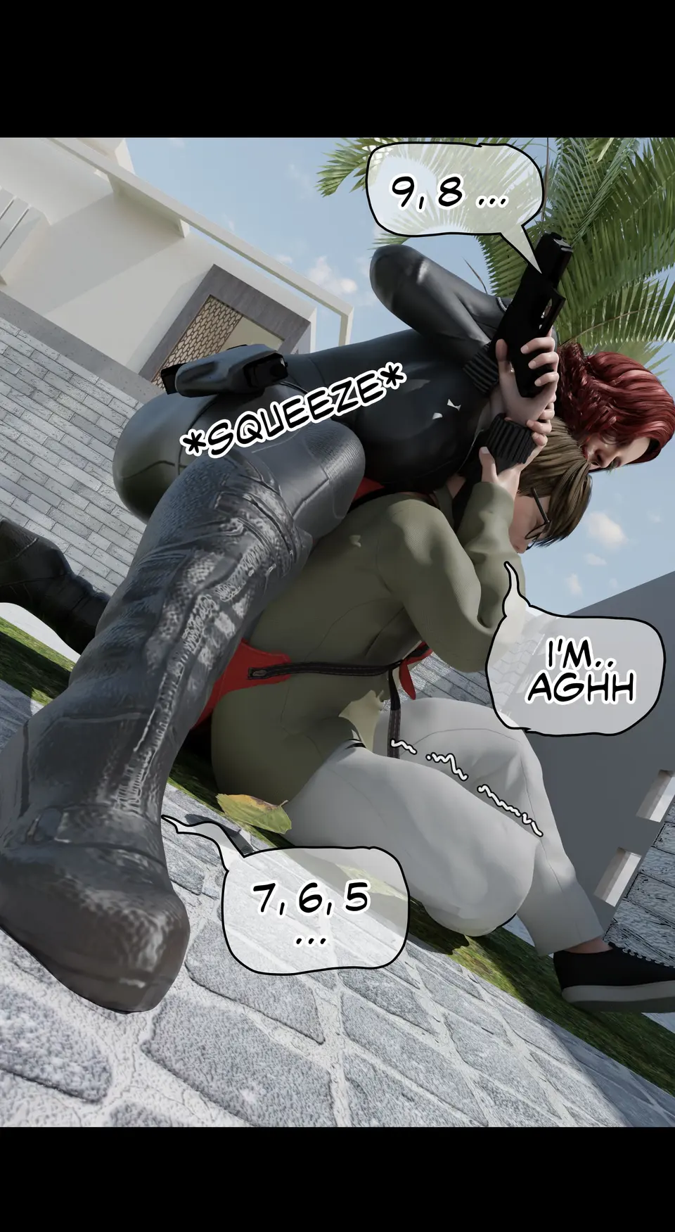 My Neighbor’s Widow [RoseBlue3D] porn comic — Season 1, Chapter 10, page 49