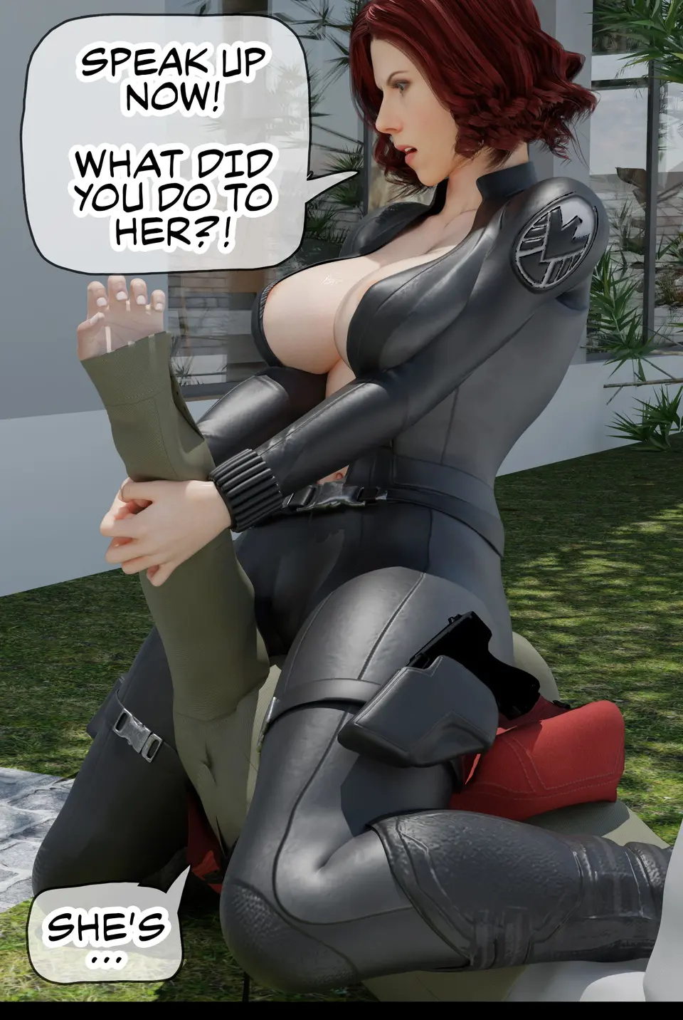 My Neighbor’s Widow [RoseBlue3D] porn comic — Season 1, Chapter 10, page 60