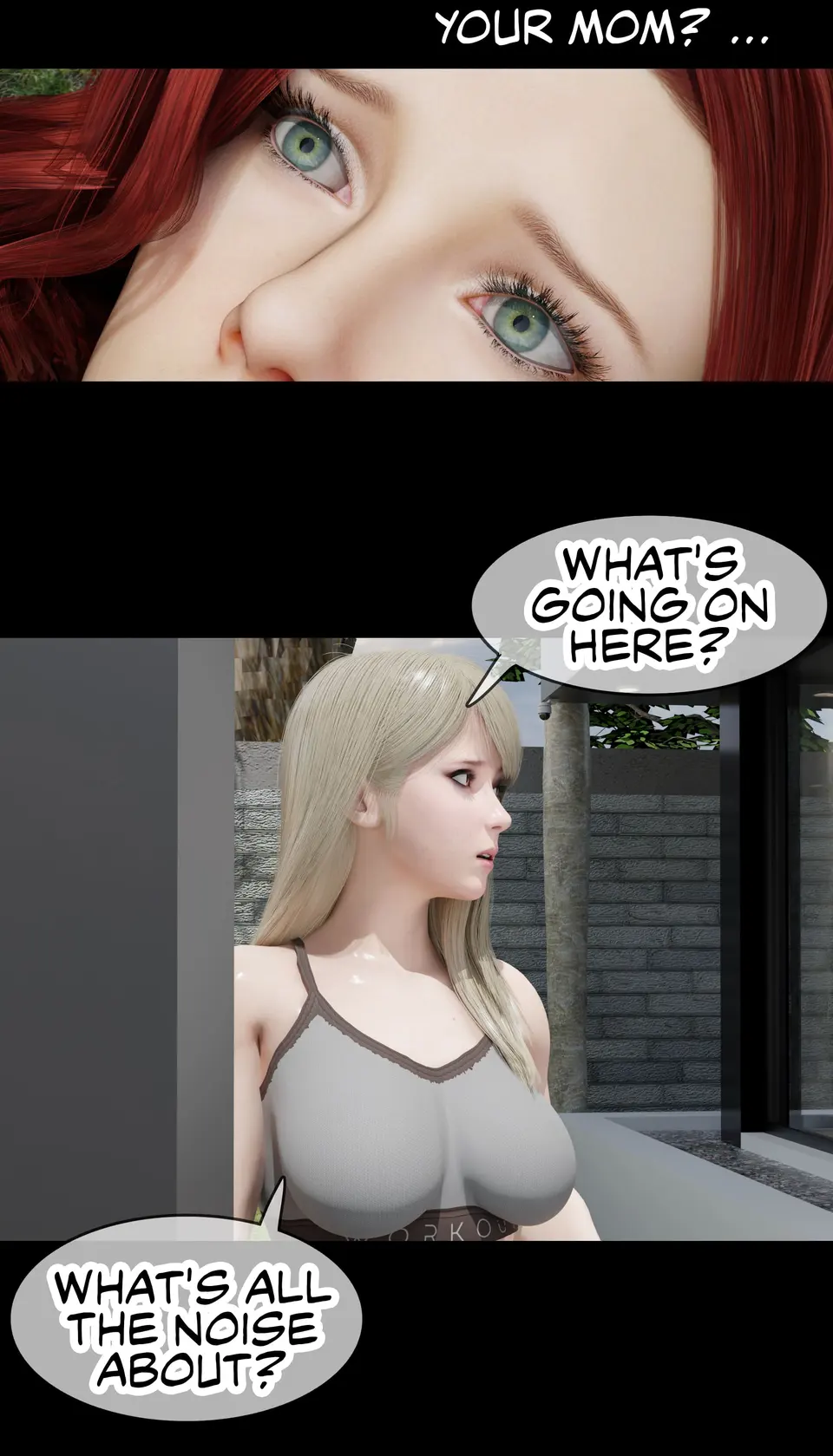 My Neighbor’s Widow [RoseBlue3D] porn comic — Season 1, Chapter 10, page 63