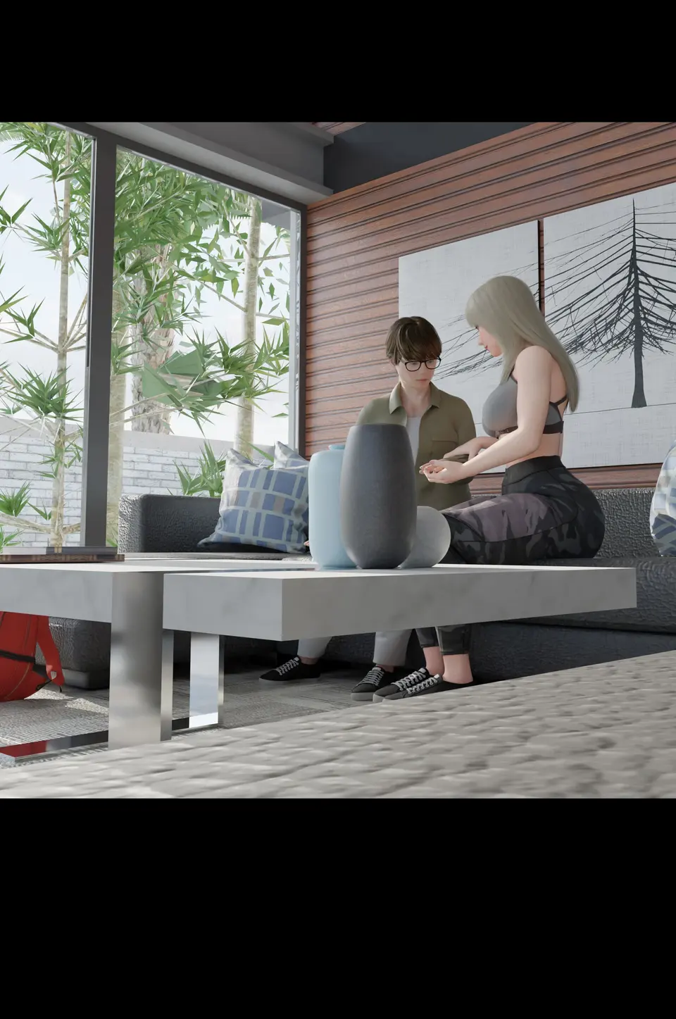 My Neighbor’s Widow [RoseBlue3D] porn comic — Season 1, Chapter 10, page 68