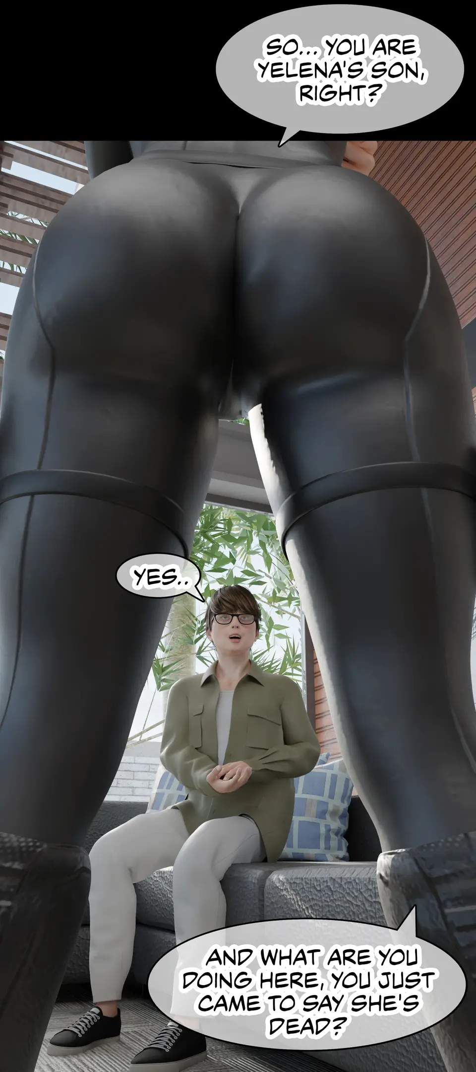 My Neighbor’s Widow [RoseBlue3D] porn comic — Season 1, Chapter 10, page 78