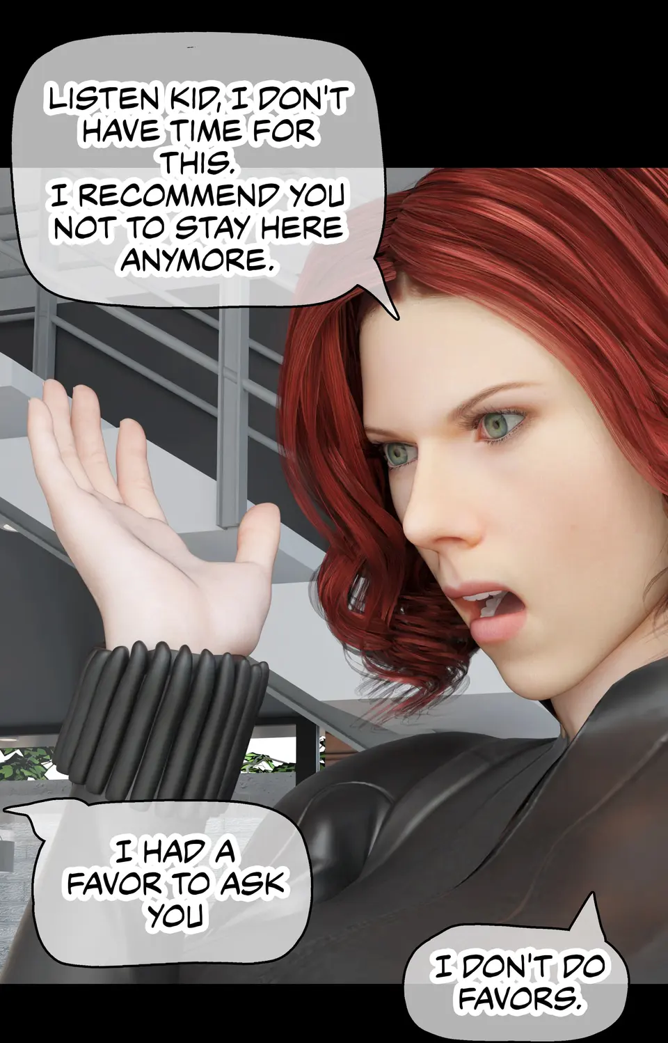 My Neighbor’s Widow [RoseBlue3D] porn comic — Season 1, Chapter 10, page 83