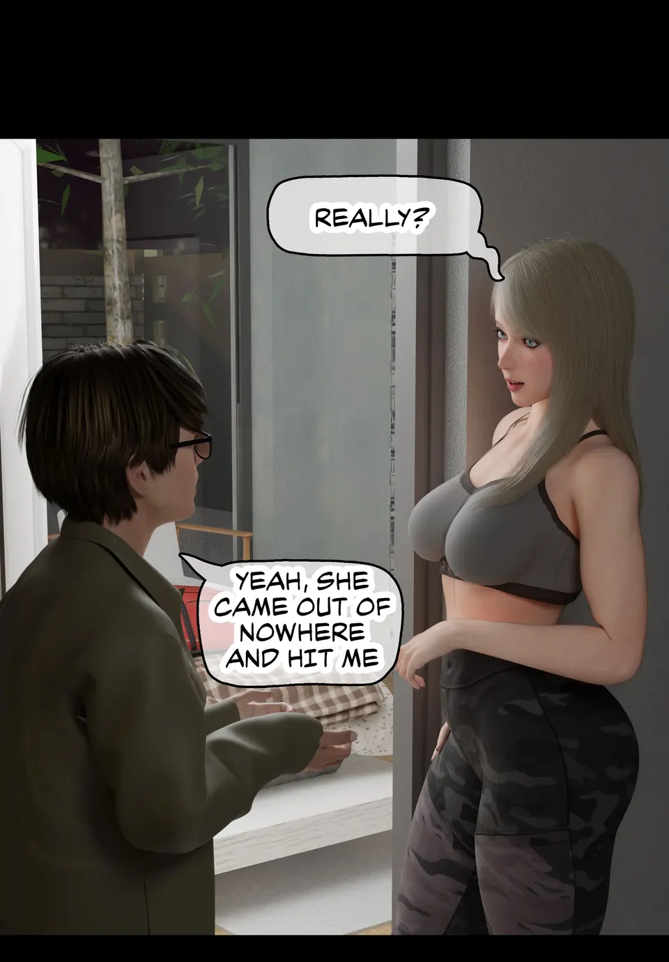 My Neighbor’s Widow [RoseBlue3D] porn comic — Season 1, Chapter 10, page 98