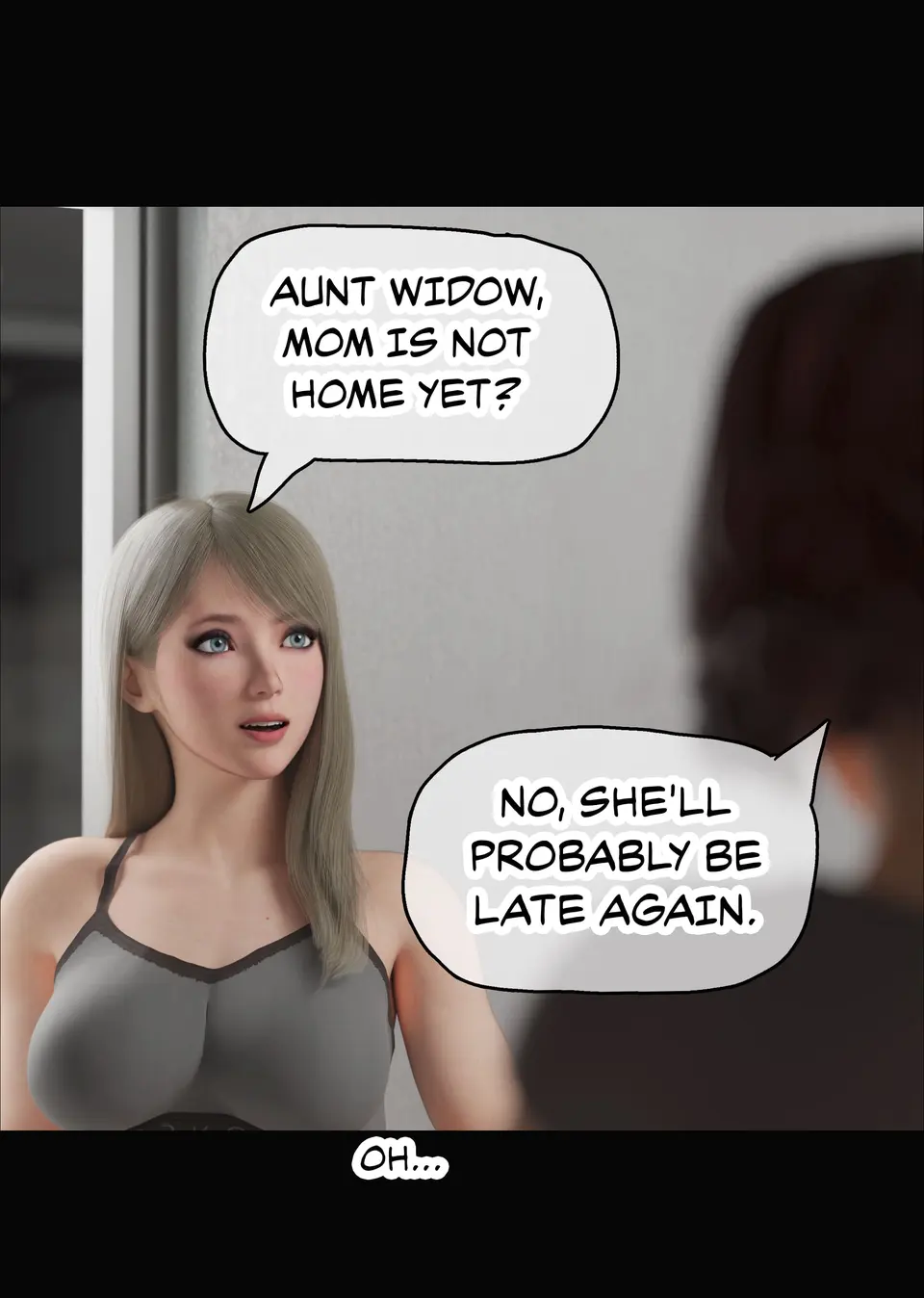 My Neighbor’s Widow [RoseBlue3D] porn comic — Season 1, Chapter 10, page 100