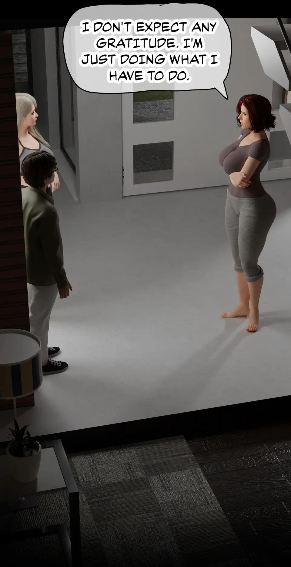 My Neighbor’s Widow [RoseBlue3D] porn comic — Season 1, Chapter 10, page 104