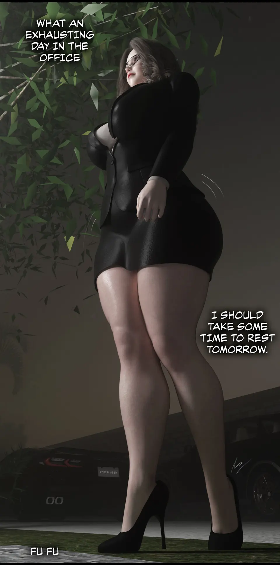 My Neighbor’s Widow [RoseBlue3D] porn comic — Season 1, Chapter 10, page 108