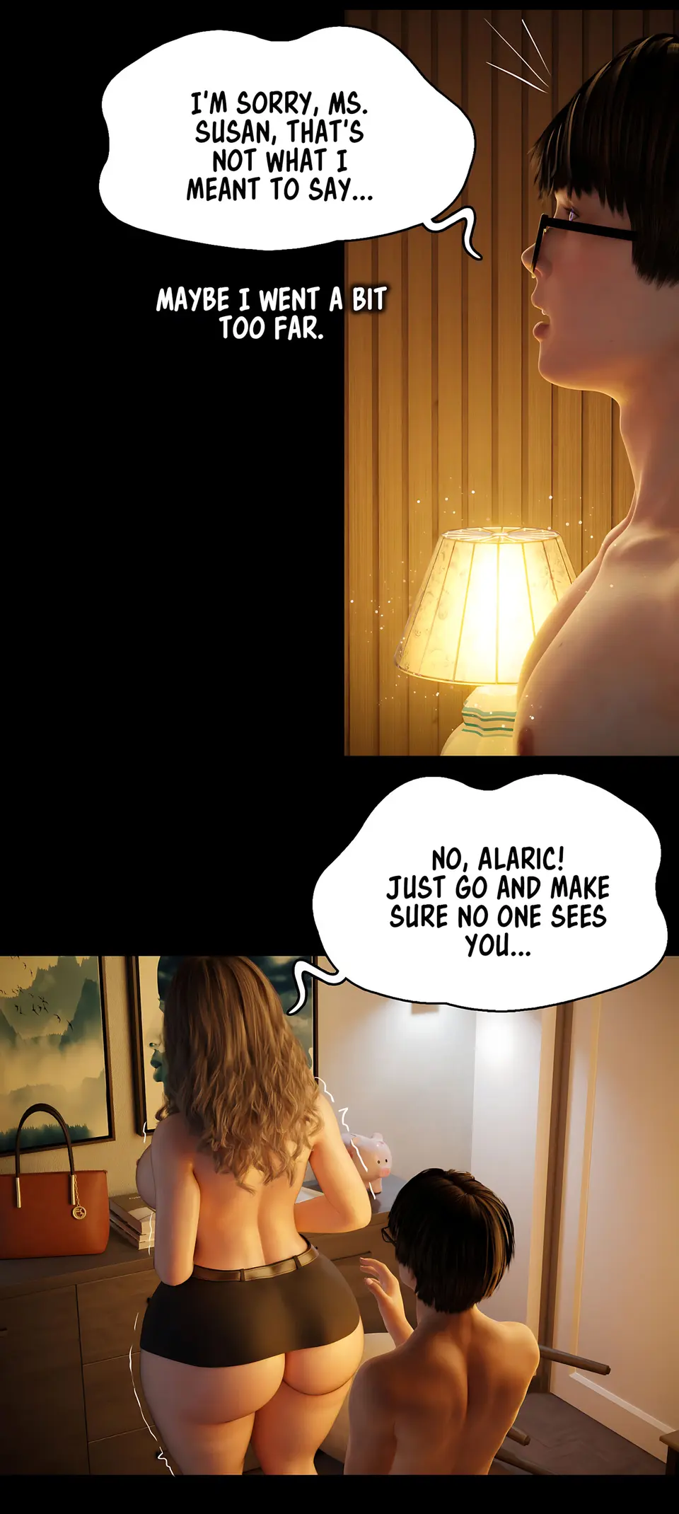 My Neighbor’s Widow [RoseBlue3D] porn comic — Season 1, Chapter 2, page 57
