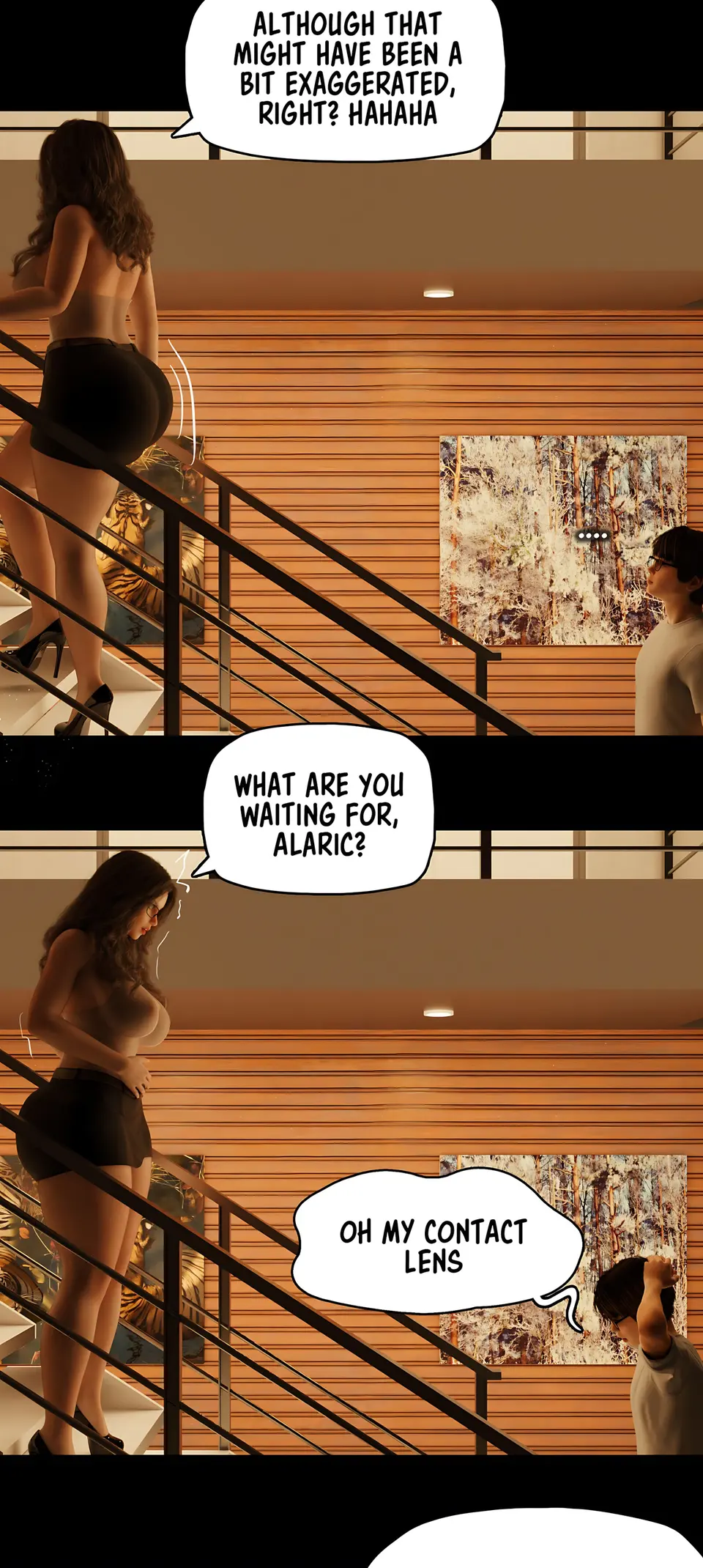 My Neighbor’s Widow [RoseBlue3D] porn comic — Season 1, Chapter 3, page 14