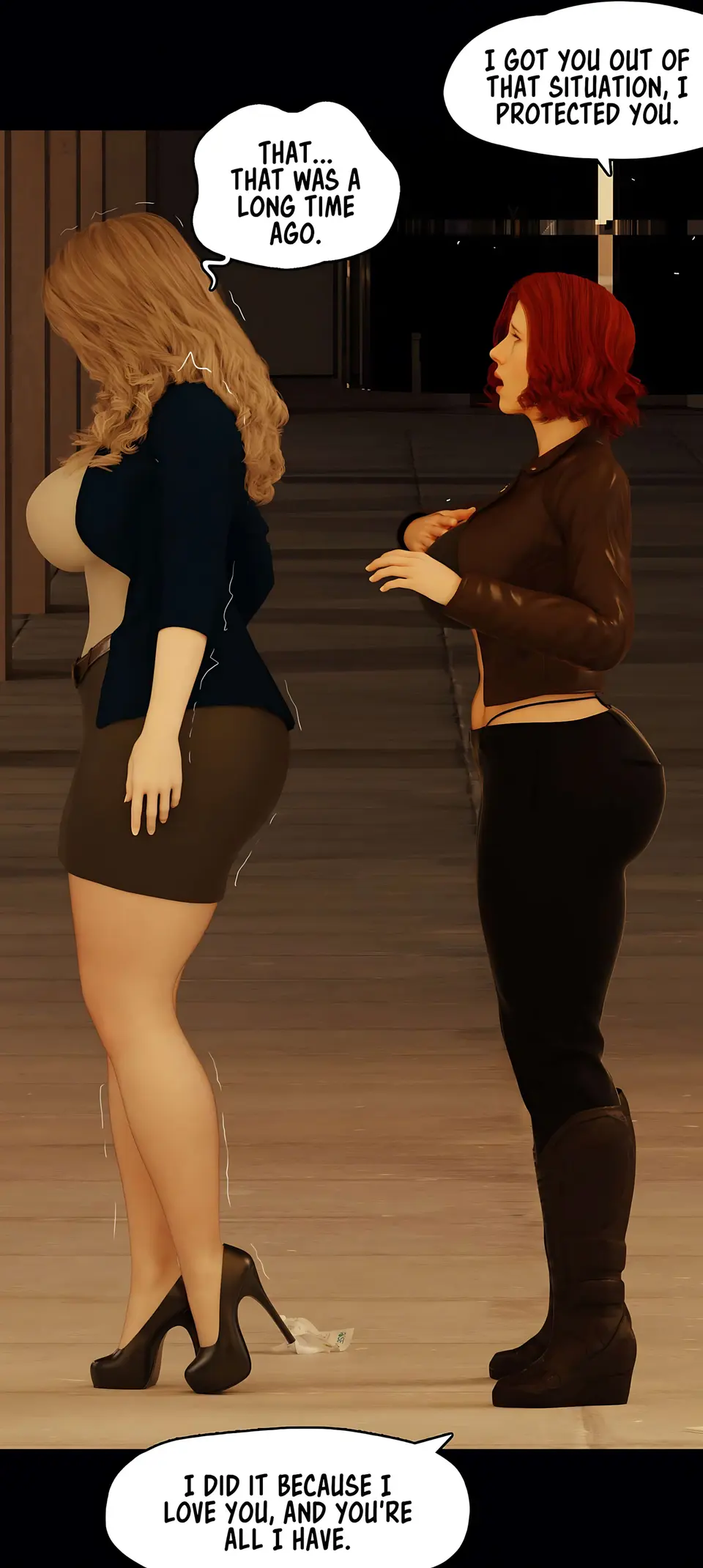 My Neighbor’s Widow [RoseBlue3D] porn comic — Season 1, Chapter 4, page 27