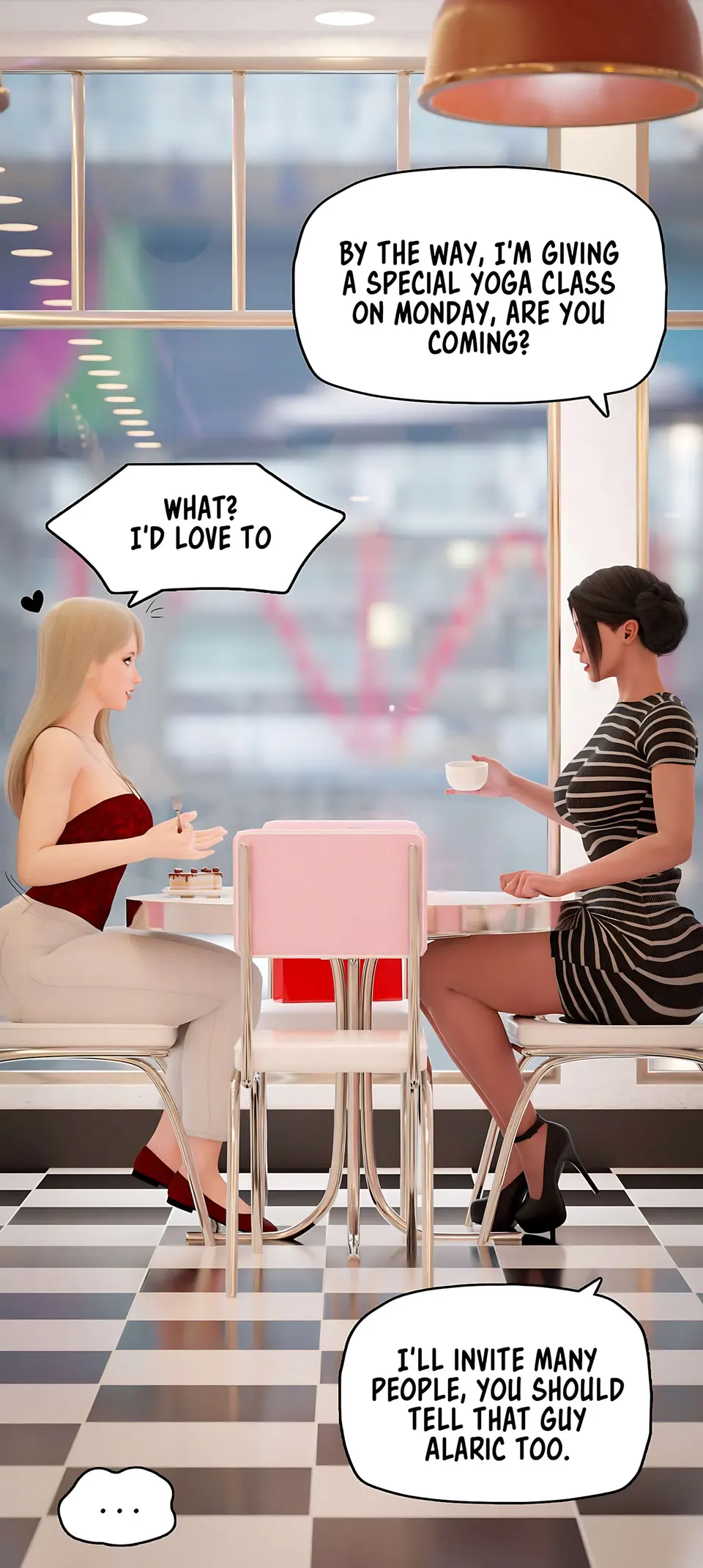 My Neighbor’s Widow [RoseBlue3D] porn comic — Season 1, Chapter 4, page 46