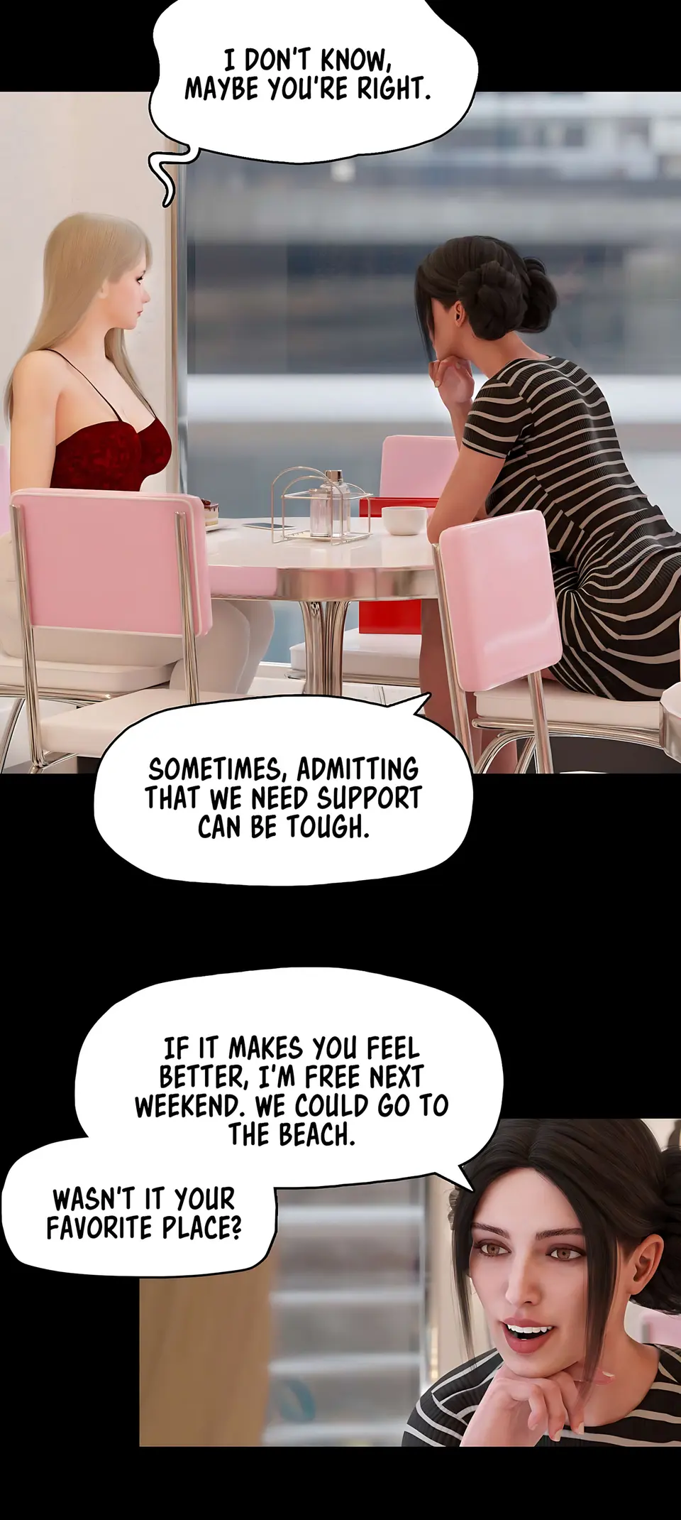 My Neighbor’s Widow [RoseBlue3D] porn comic — Season 1, Chapter 4, page 51