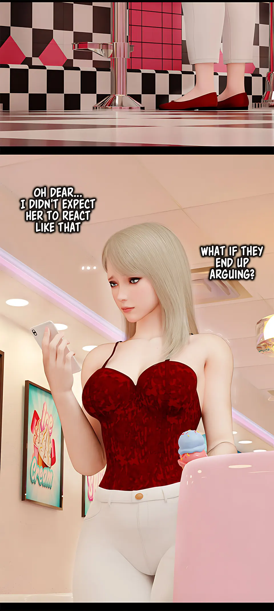 My Neighbor’s Widow [RoseBlue3D] porn comic — Season 1, Chapter 5, page 8