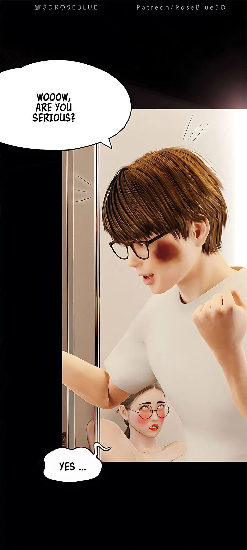My Neighbor’s Widow [RoseBlue3D] porn comic — Season 1, Chapter 5, page 45