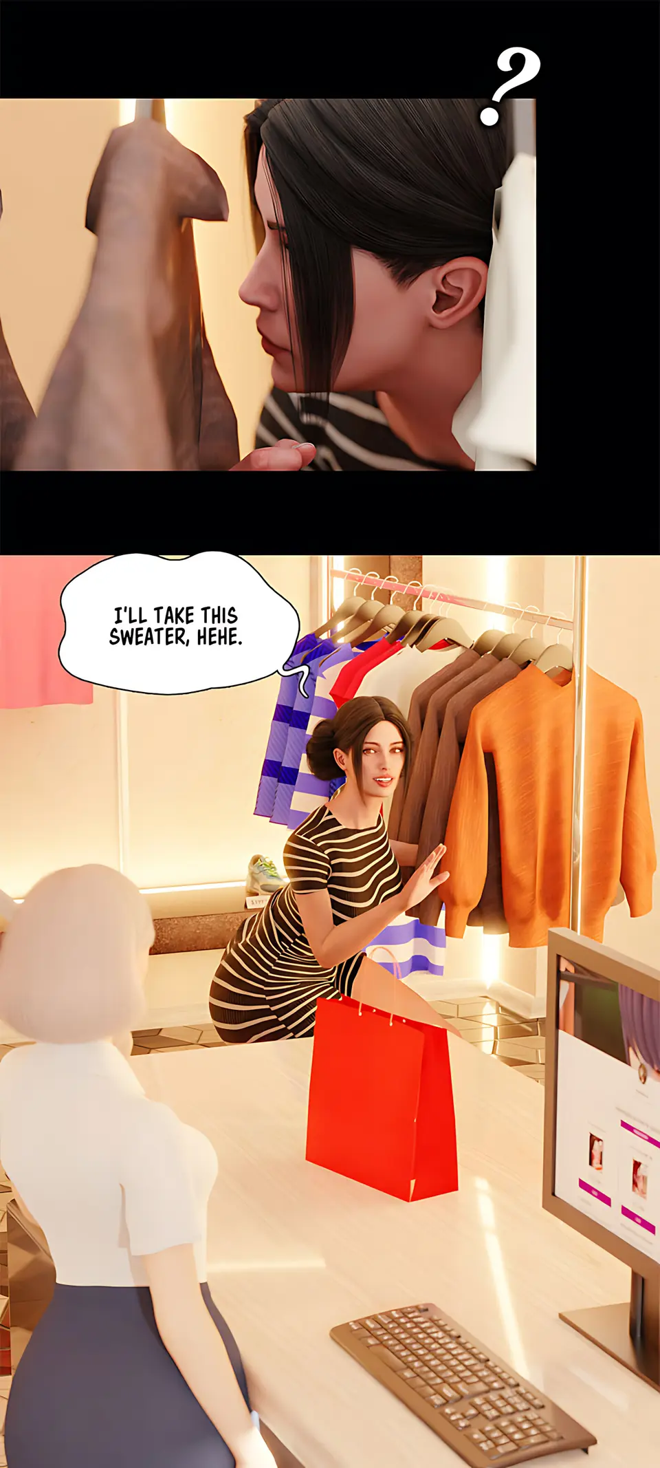 My Neighbor’s Widow [RoseBlue3D] porn comic — Season 1, Chapter 5, page 74